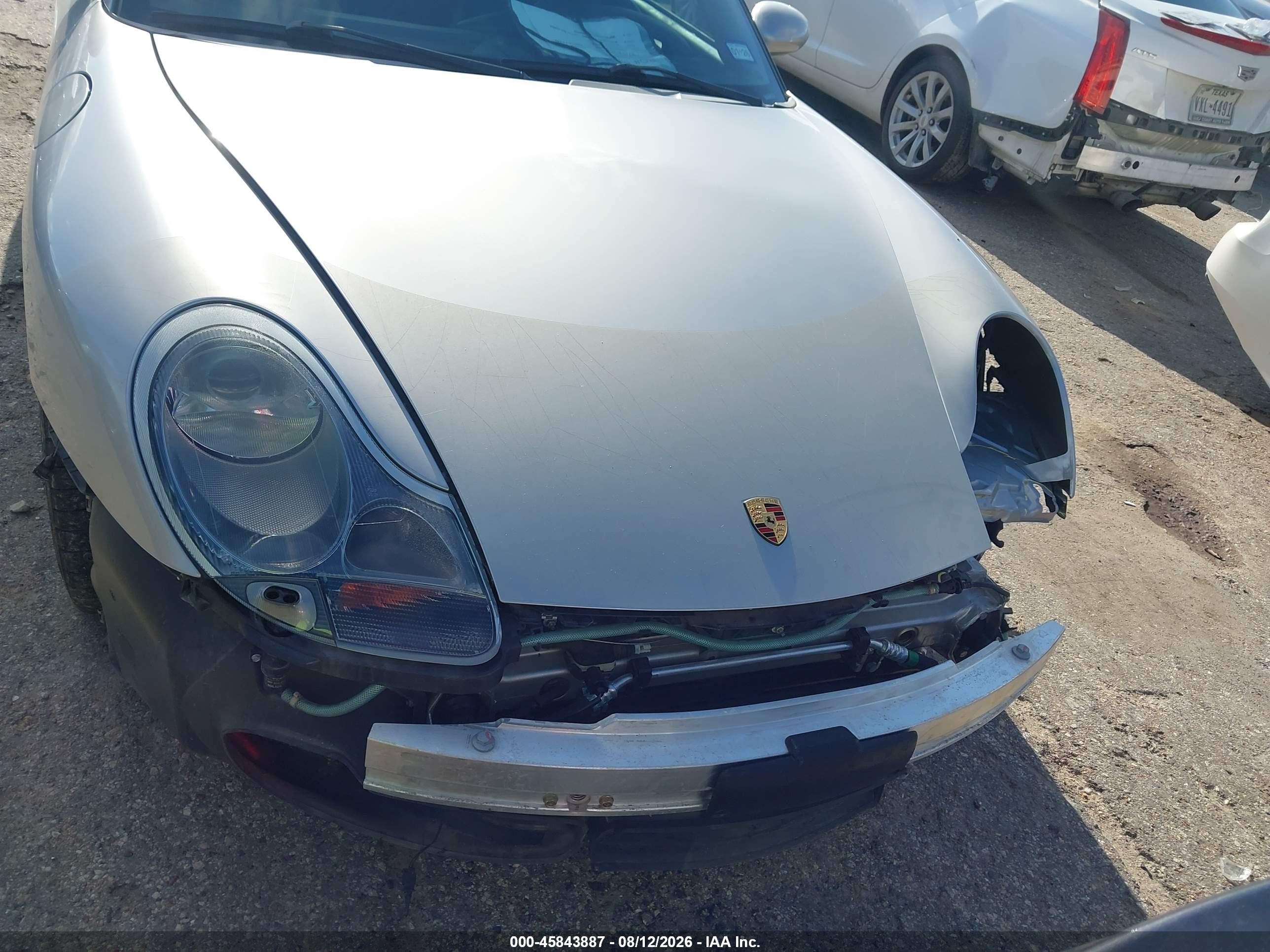 2004 Porsche Boxster S/s Special Edition Серебряный vin: WP0CB29814U660400