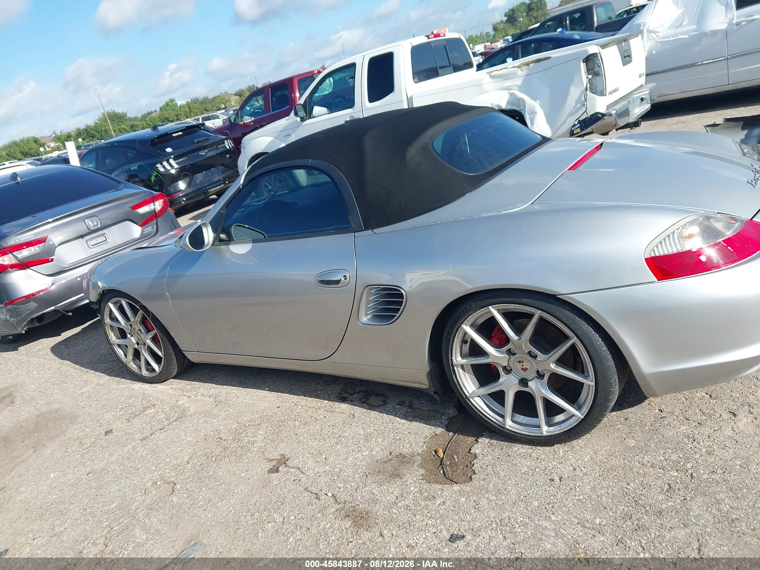 2004 Porsche Boxster S/s Special Edition Серебряный vin: WP0CB29814U660400