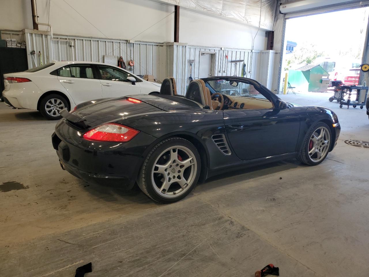 2005 Porsche Boxster S Black vin: WP0CB29815U731645