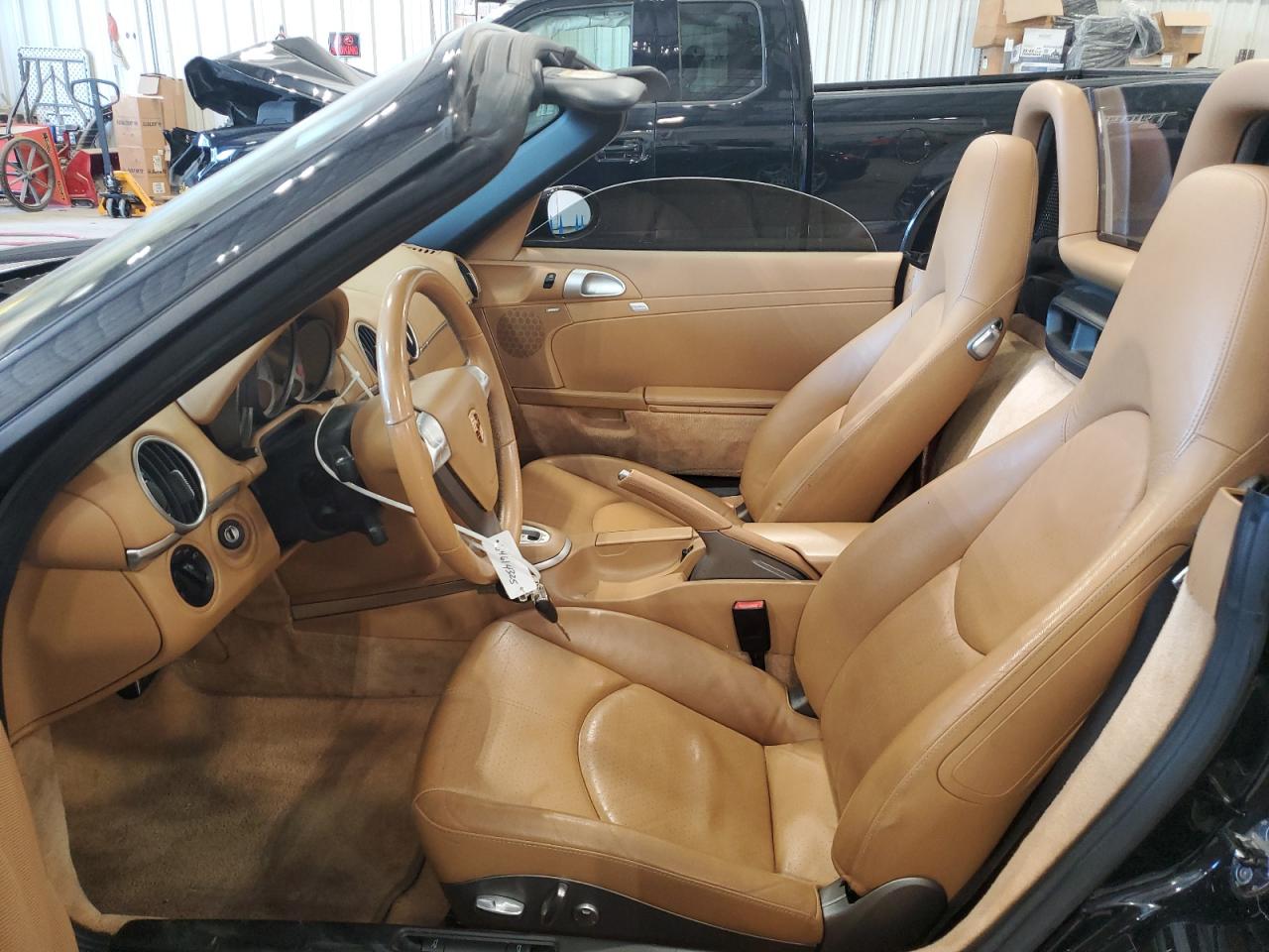2005 Porsche Boxster S Black vin: WP0CB29815U731645