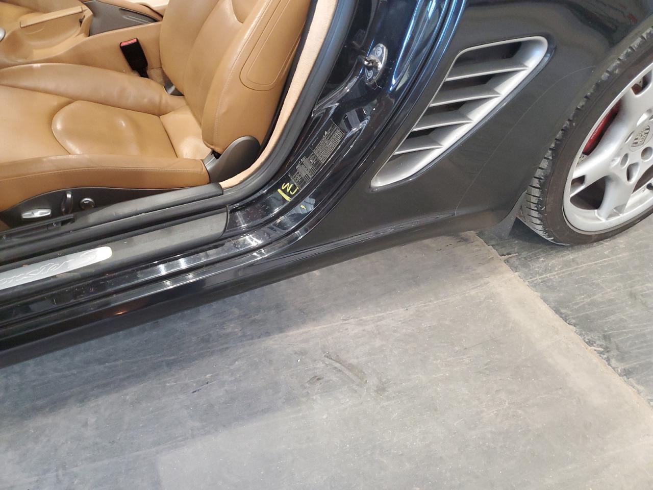 2005 Porsche Boxster S Black vin: WP0CB29815U731645