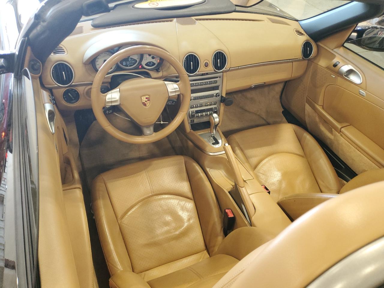2005 Porsche Boxster S Black vin: WP0CB29815U731645