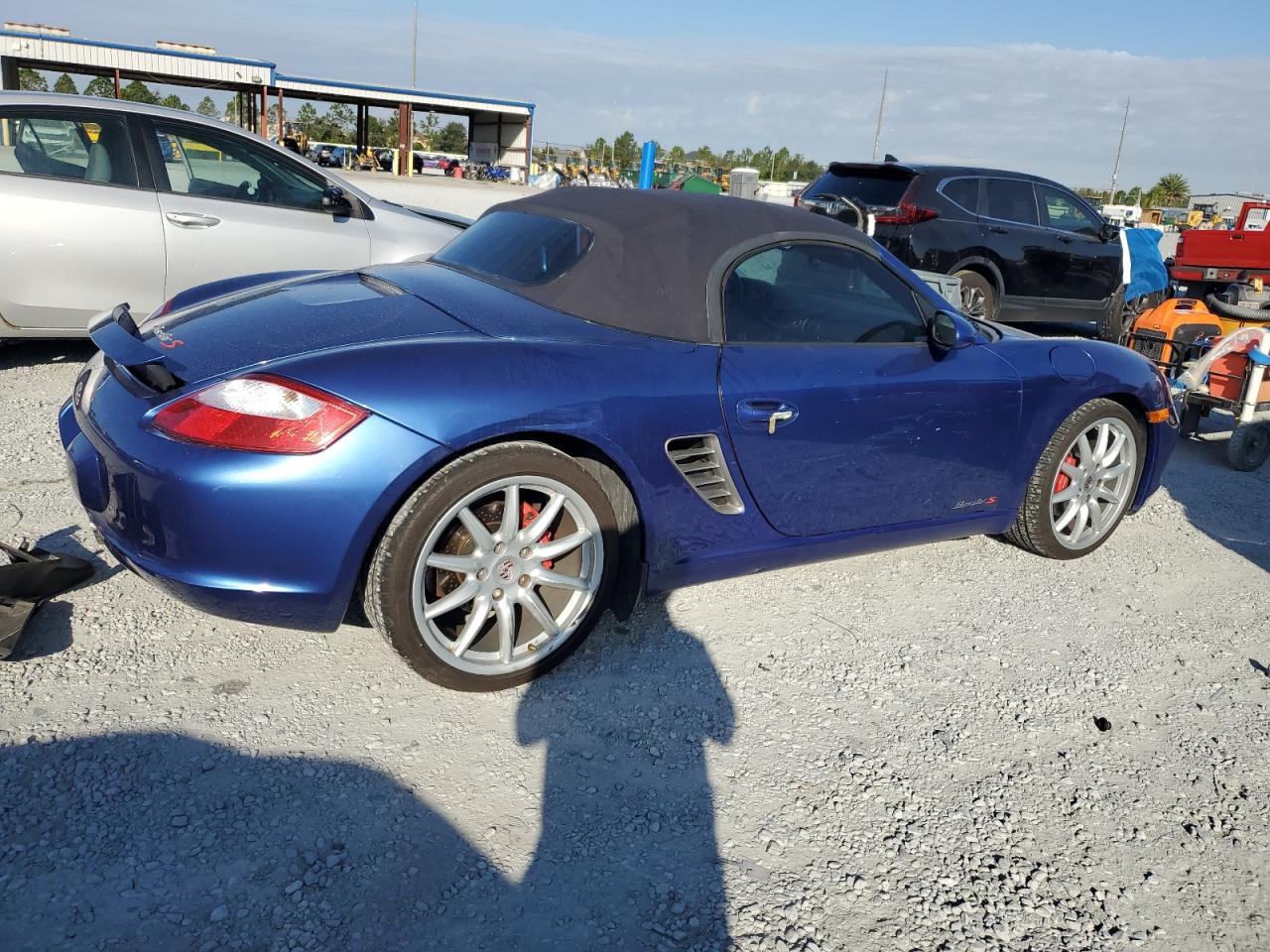 2006 Porsche Boxster S Blue vin: WP0CB29816U731792