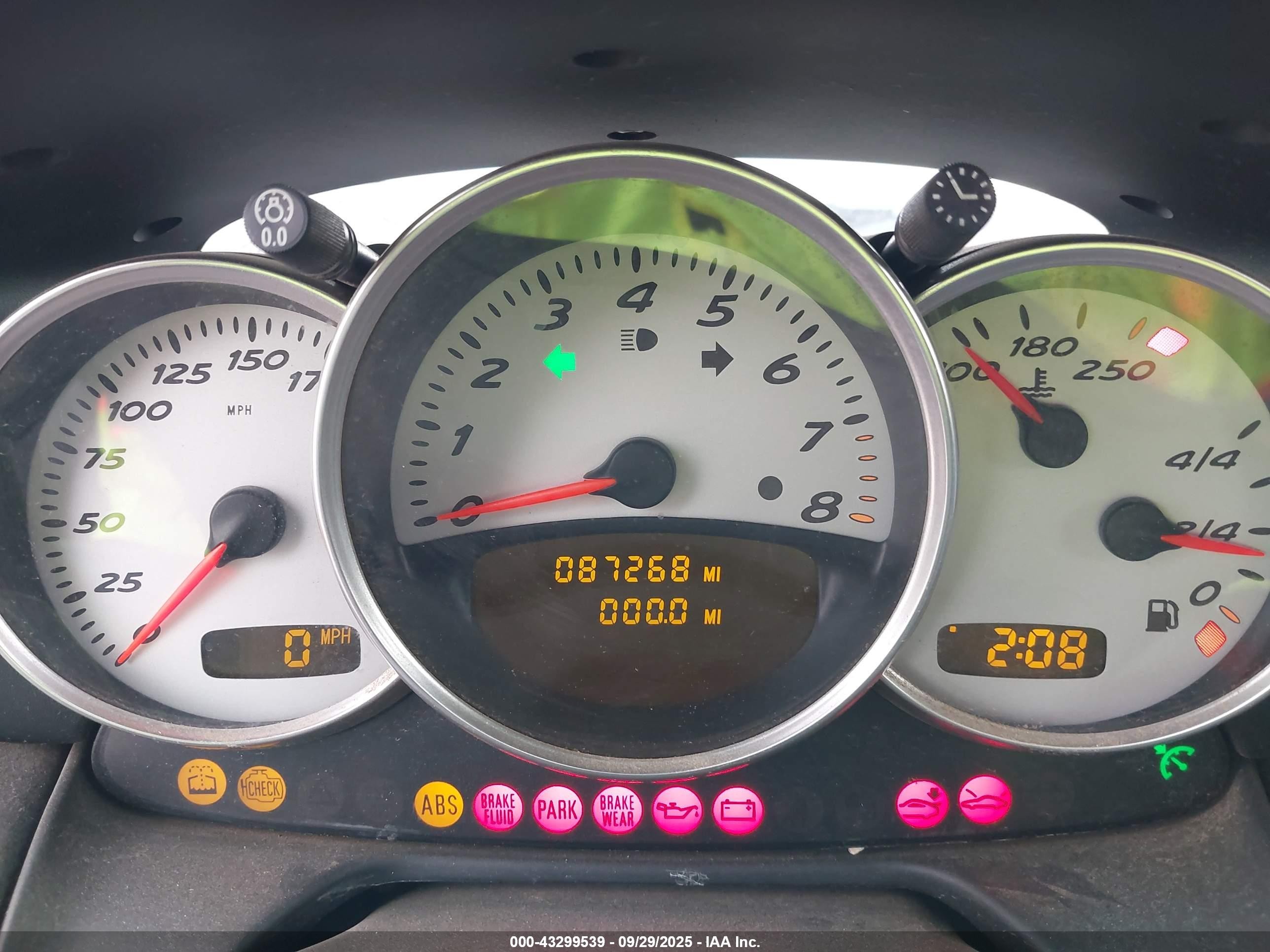 2002 Porsche Boxster S Gray vin: WP0CB29822U660564