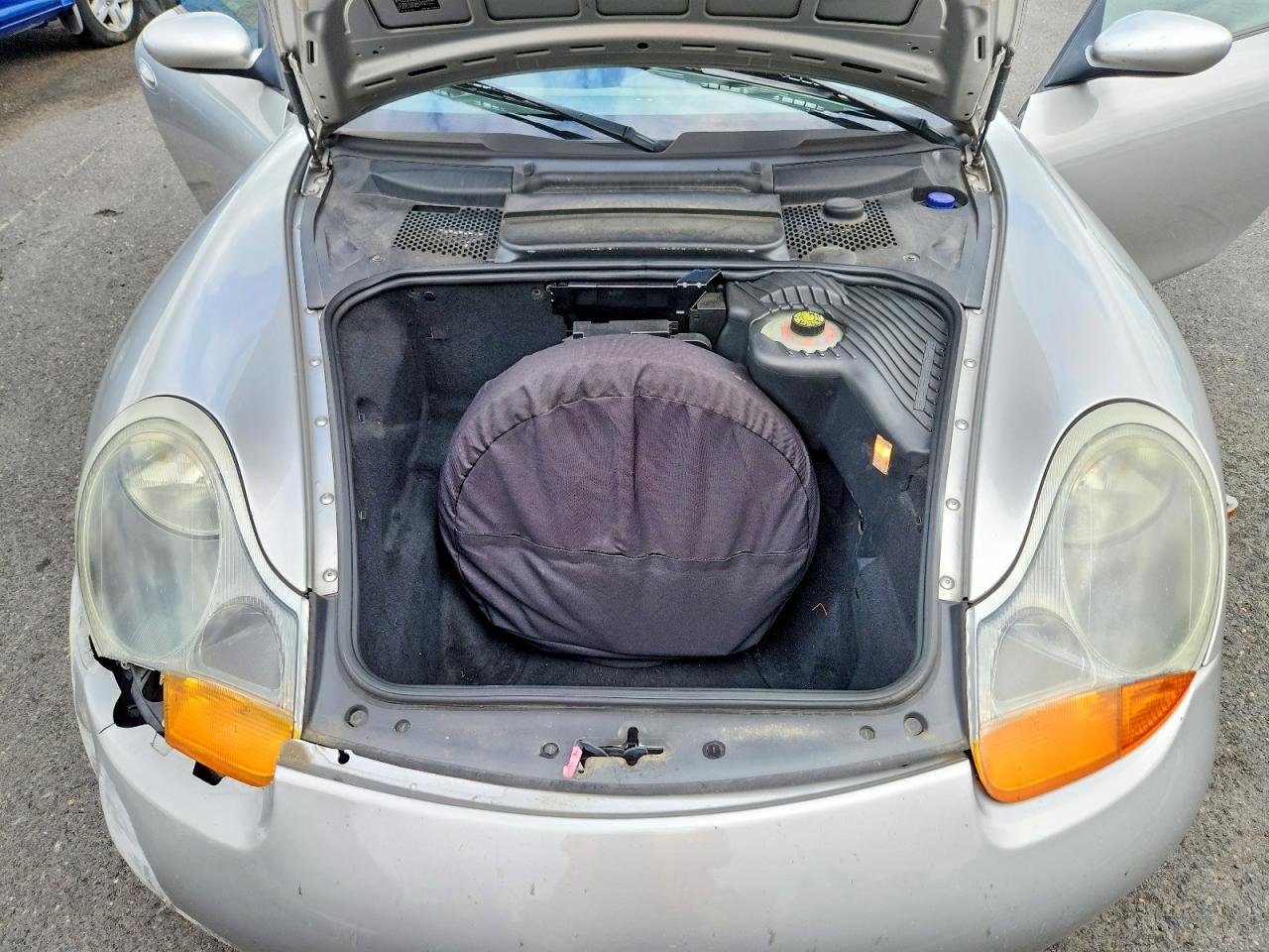 2002 Porsche Boxster S Silver vin: WP0CB29822U660919