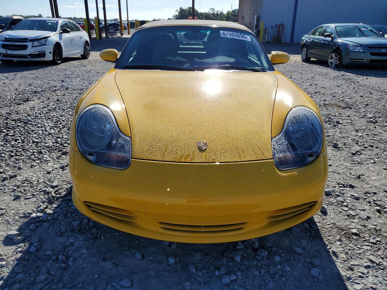 2003 Porsche Boxster S Yellow vin: WP0CB29823U662090