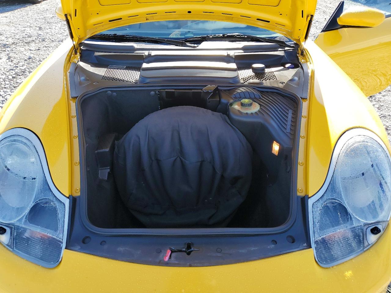 2003 Porsche Boxster S Yellow vin: WP0CB29823U662090