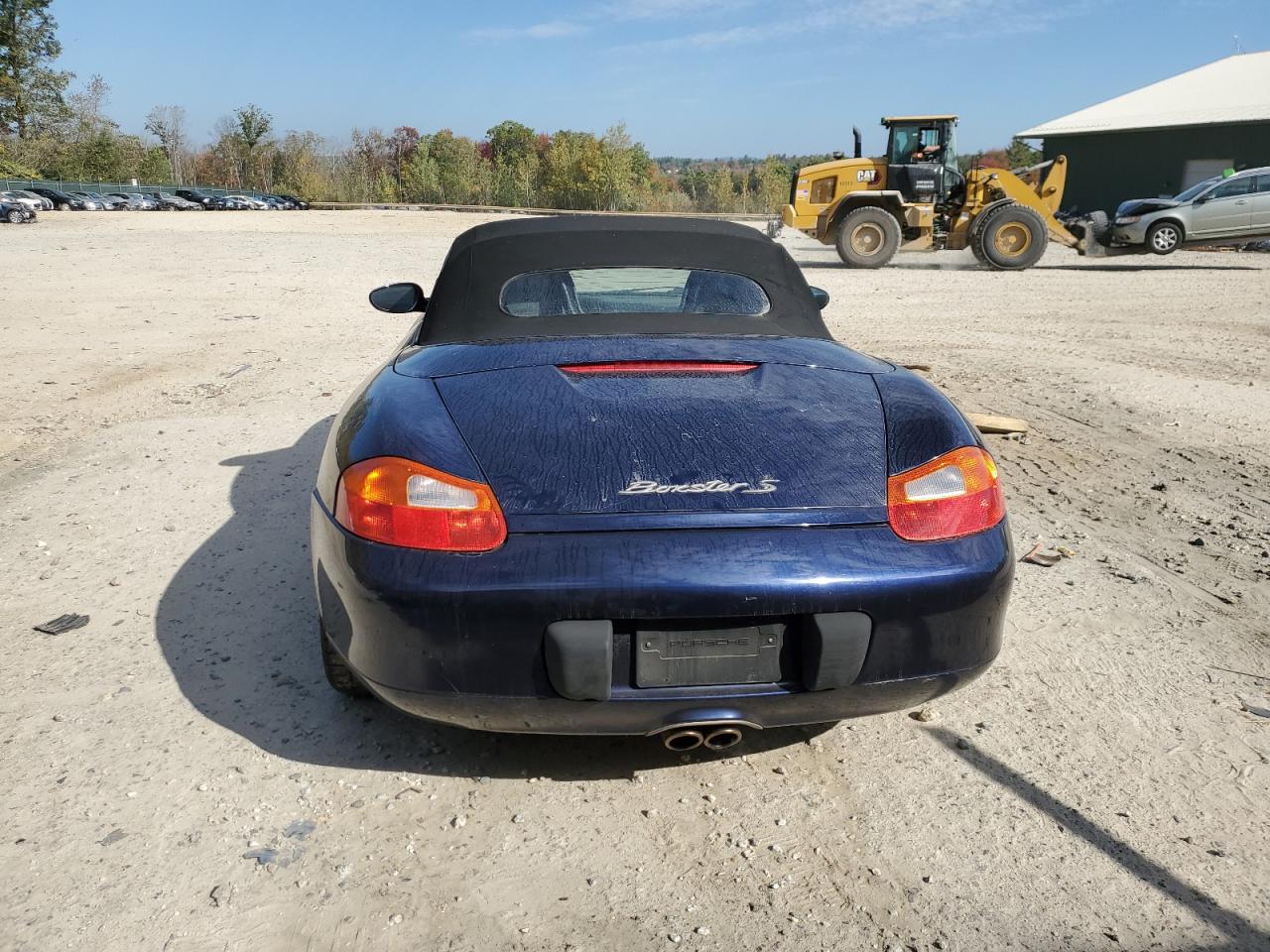 2001 Porsche Boxster S Blue vin: WP0CB29831U665206