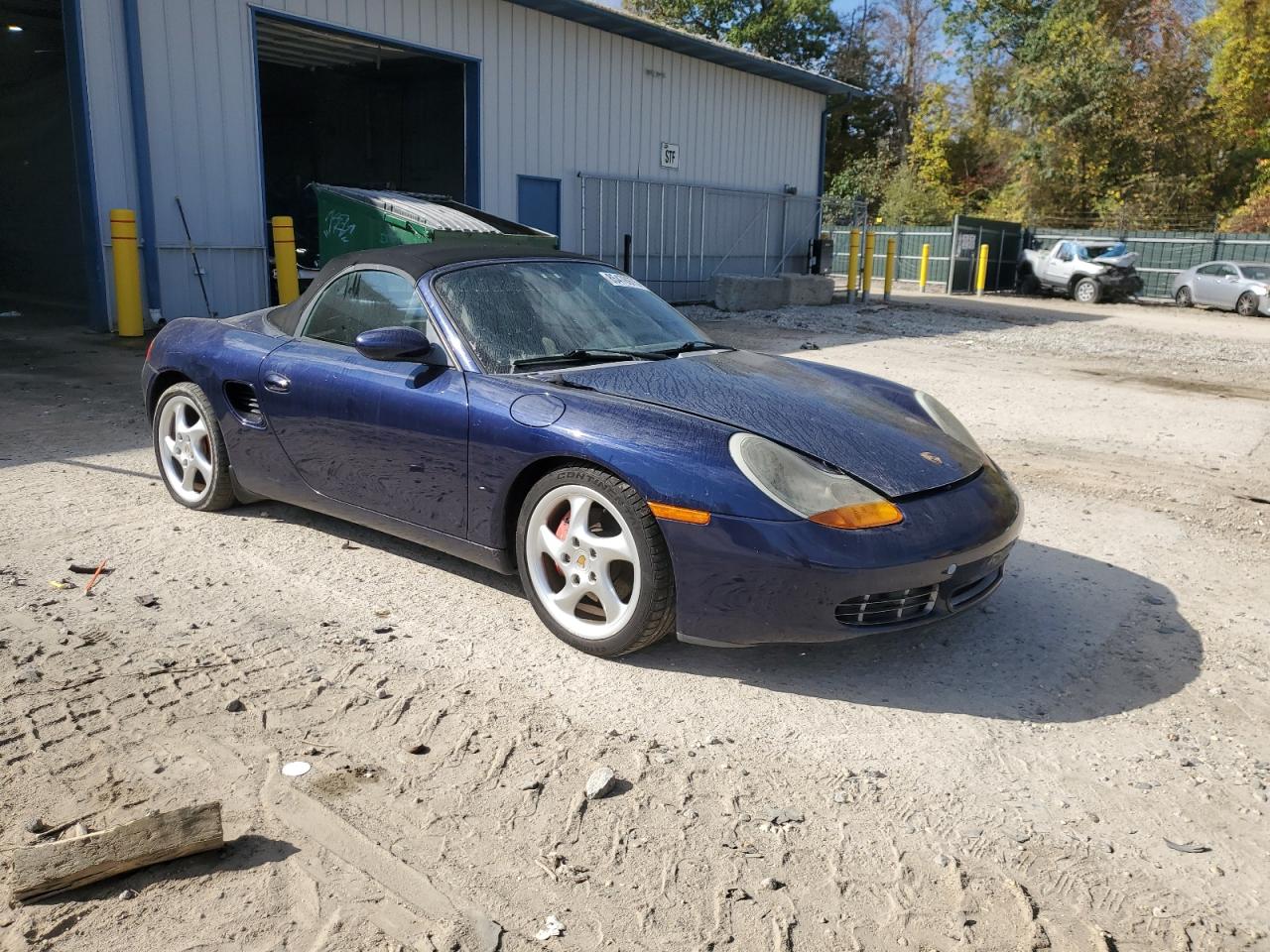 2001 Porsche Boxster S Blue vin: WP0CB29831U665206