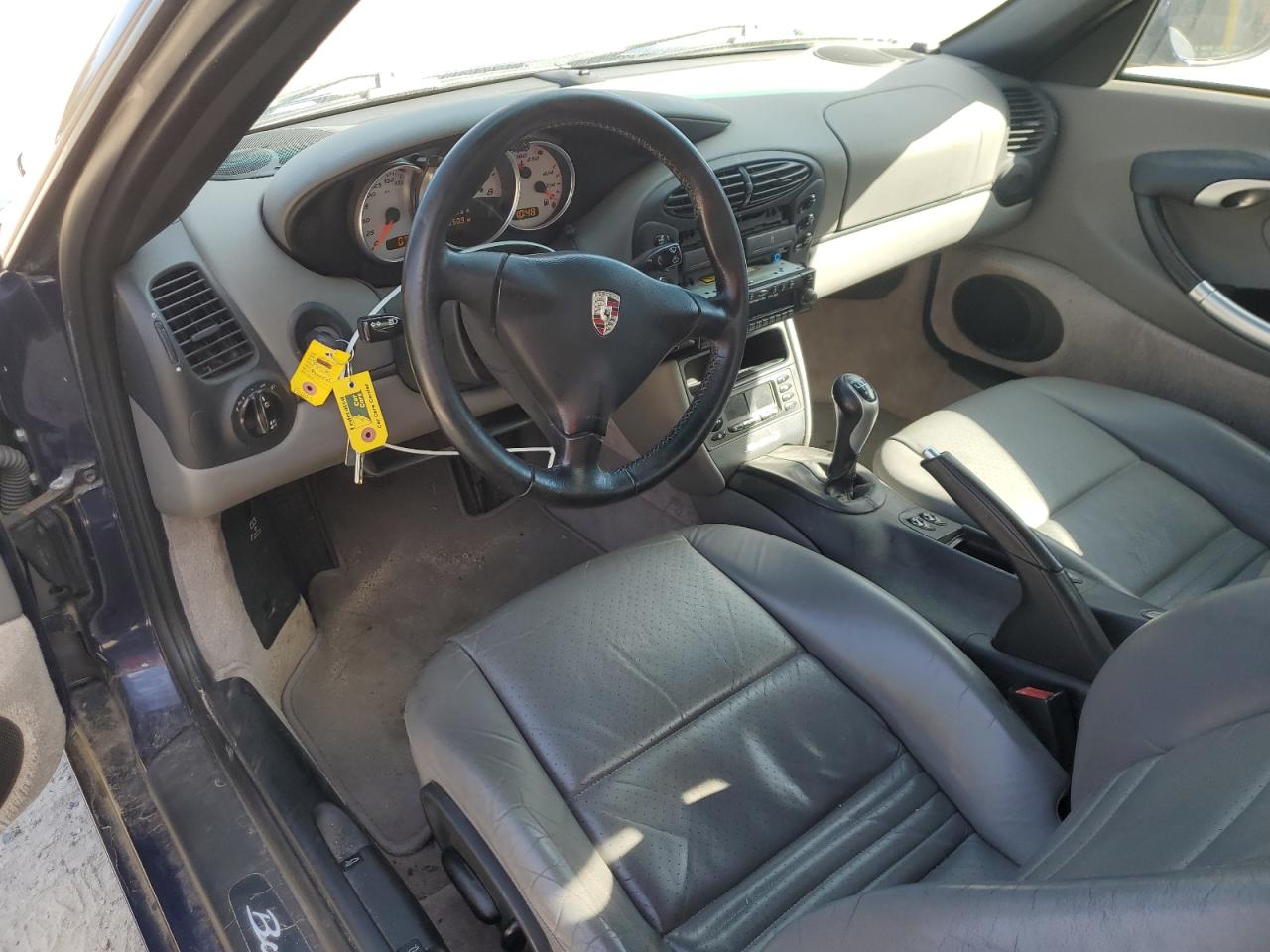 2001 Porsche Boxster S Blue vin: WP0CB29831U665206