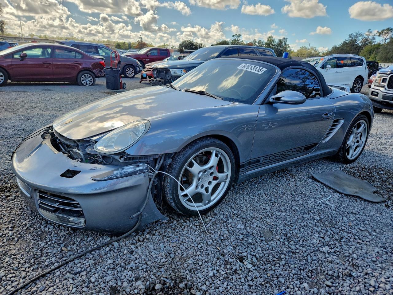 2006 Porsche Boxster S Серебряный vin: WP0CB29836U731938