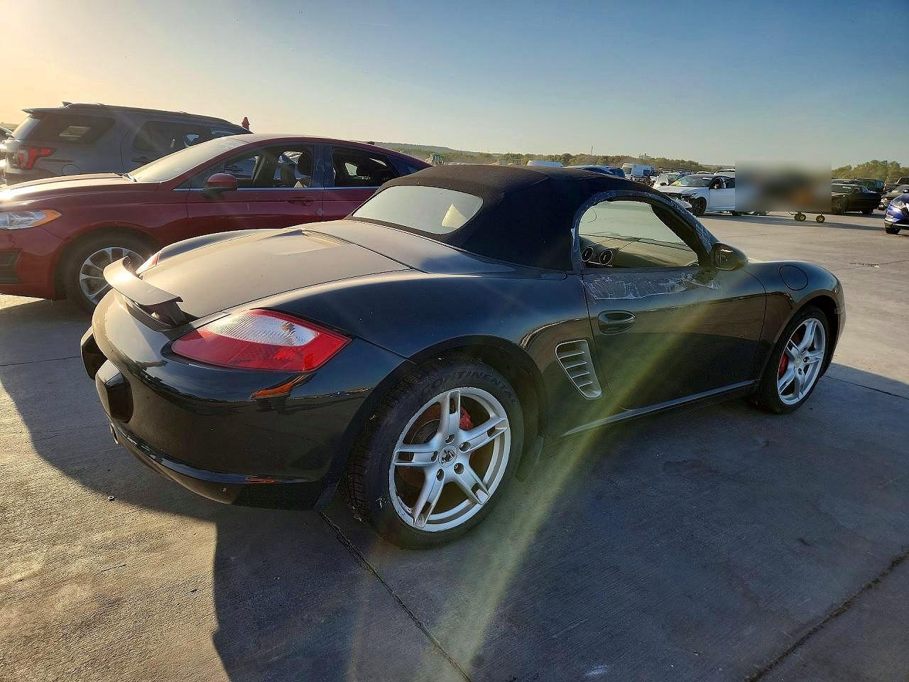 2006 Porsche Boxster S Black vin: WP0CB29836U732104