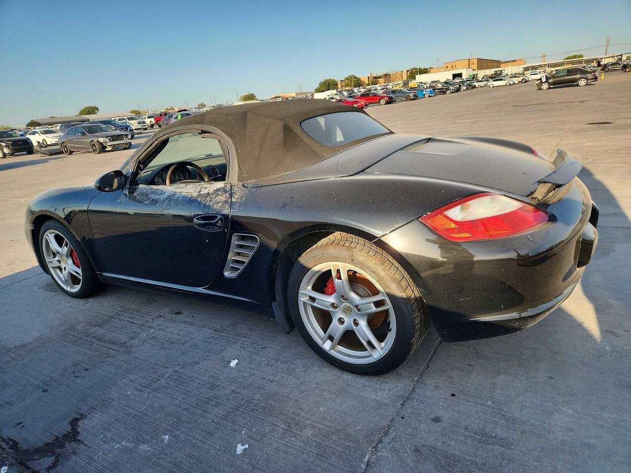 2006 Porsche Boxster S Black vin: WP0CB29836U732104