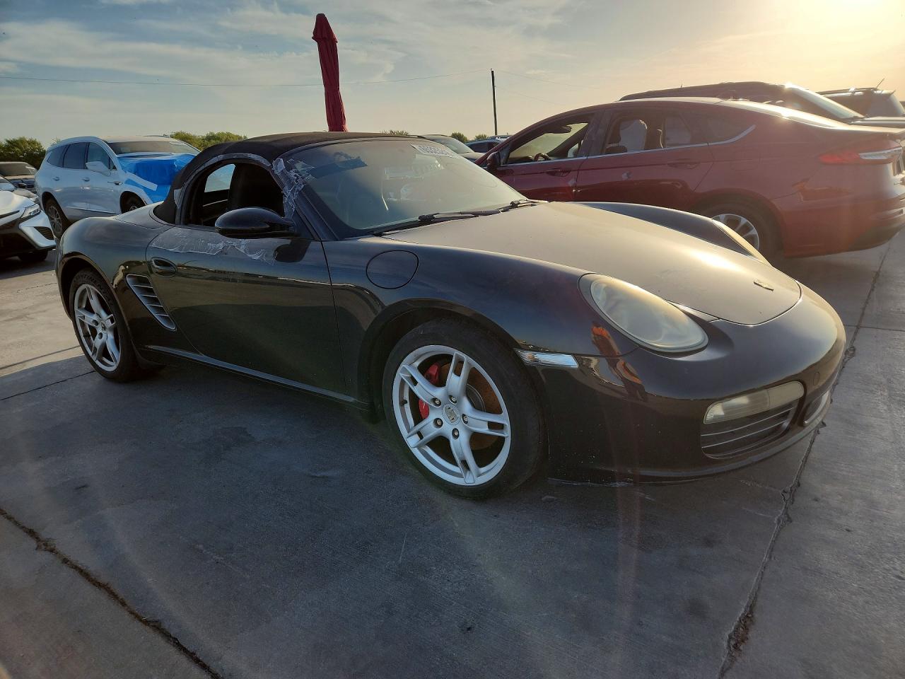 2006 Porsche Boxster S Black vin: WP0CB29836U732104