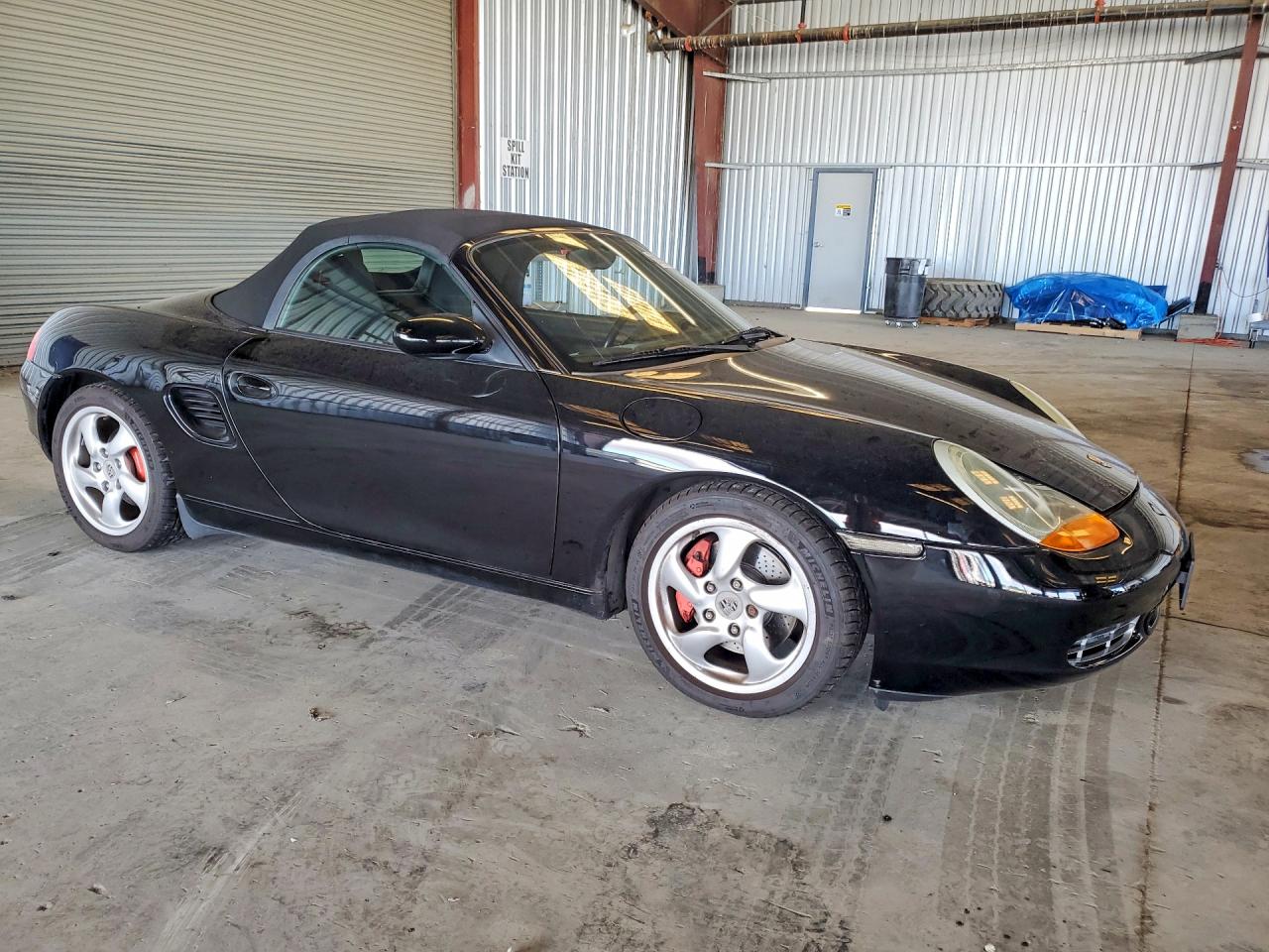 2002 Porsche Boxster S Black vin: WP0CB29842U663725