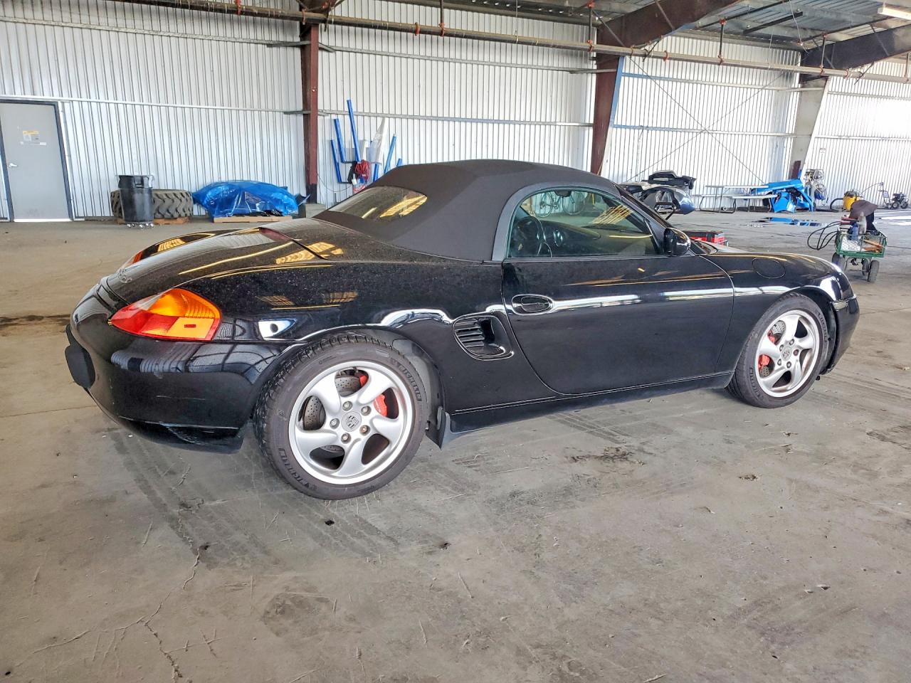 2002 Porsche Boxster S Black vin: WP0CB29842U663725