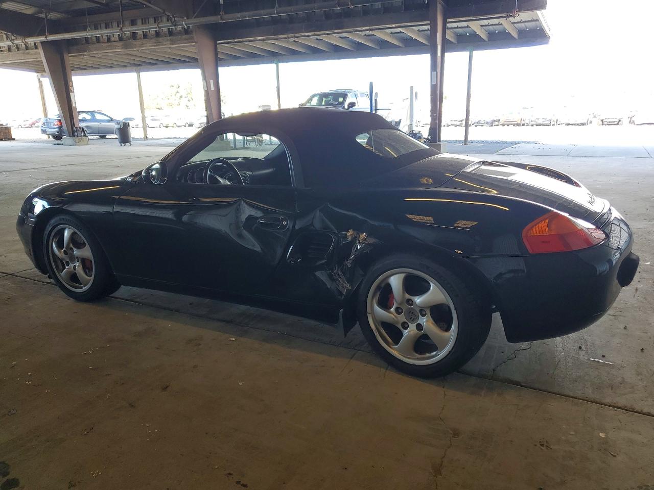 2002 Porsche Boxster S Black vin: WP0CB29842U663725