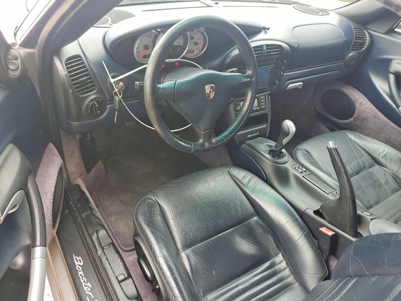 2003 Porsche Boxster S Серебряный vin: WP0CB29843U662124