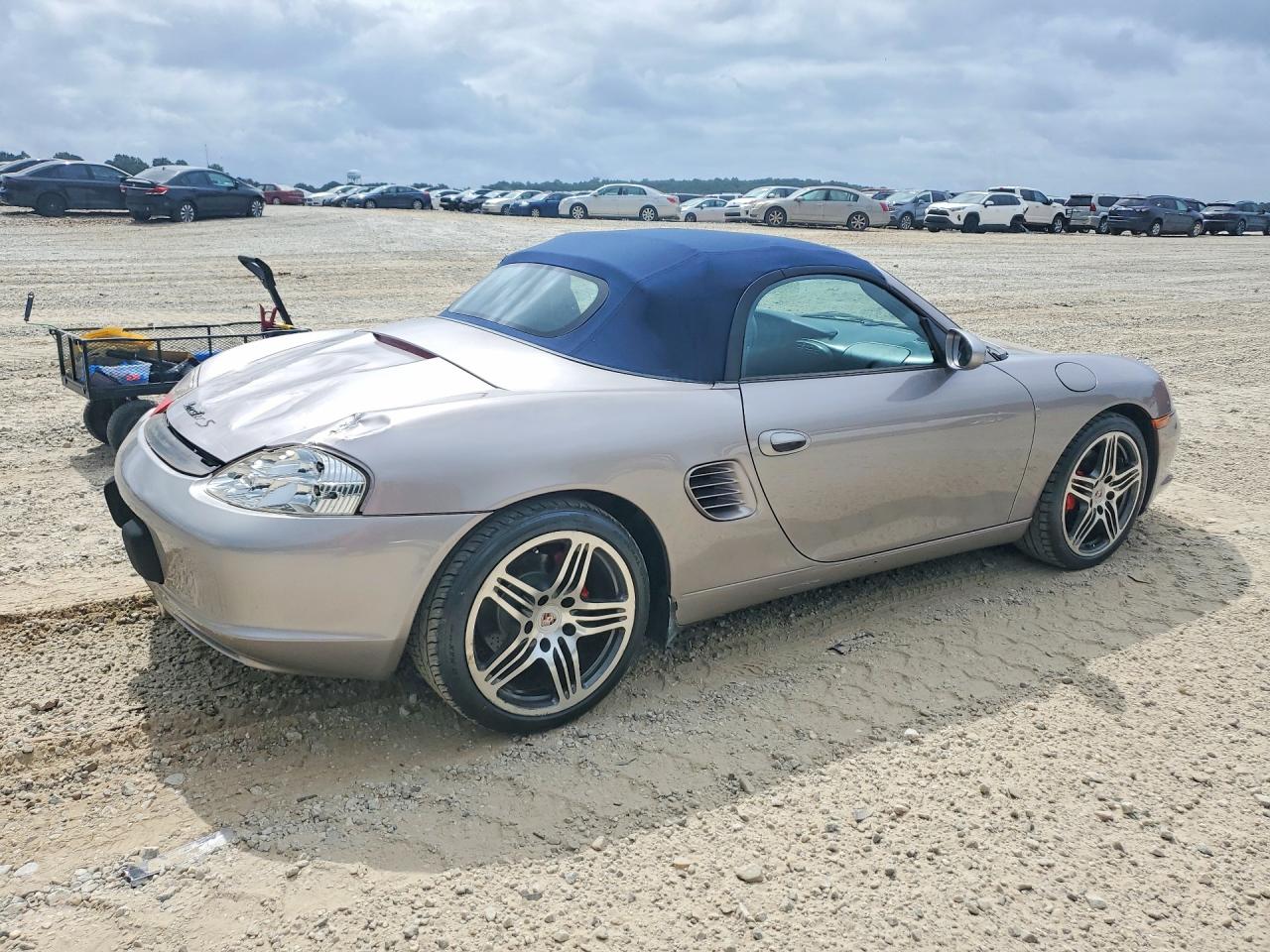2003 Porsche Boxster S Серебряный vin: WP0CB29843U662124