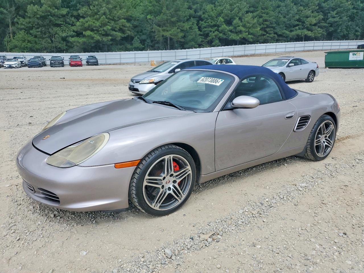 2003 Porsche Boxster S Серебряный vin: WP0CB29843U662124
