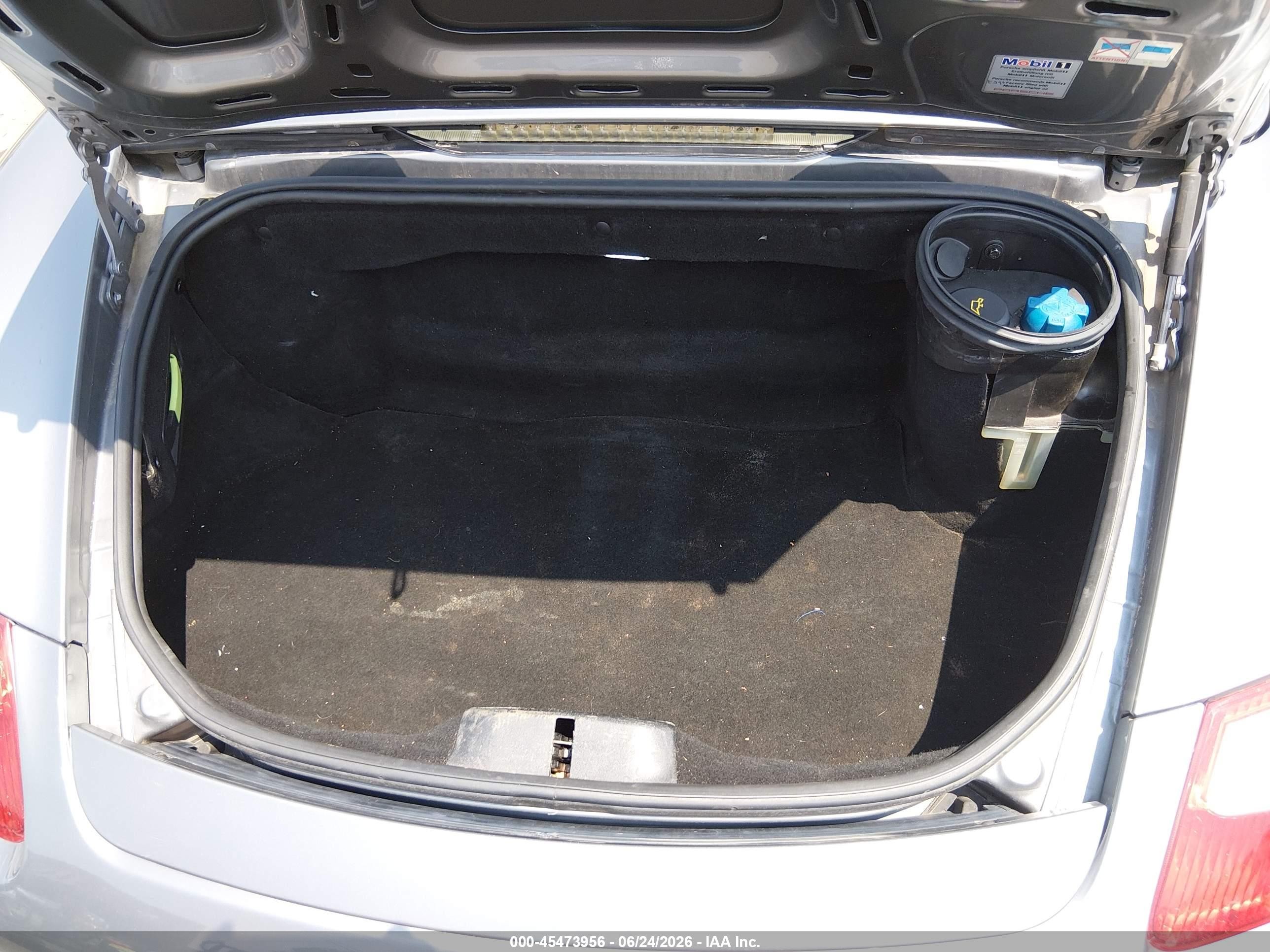 2005 Porsche Boxster S Серебряный vin: WP0CB29845U731512
