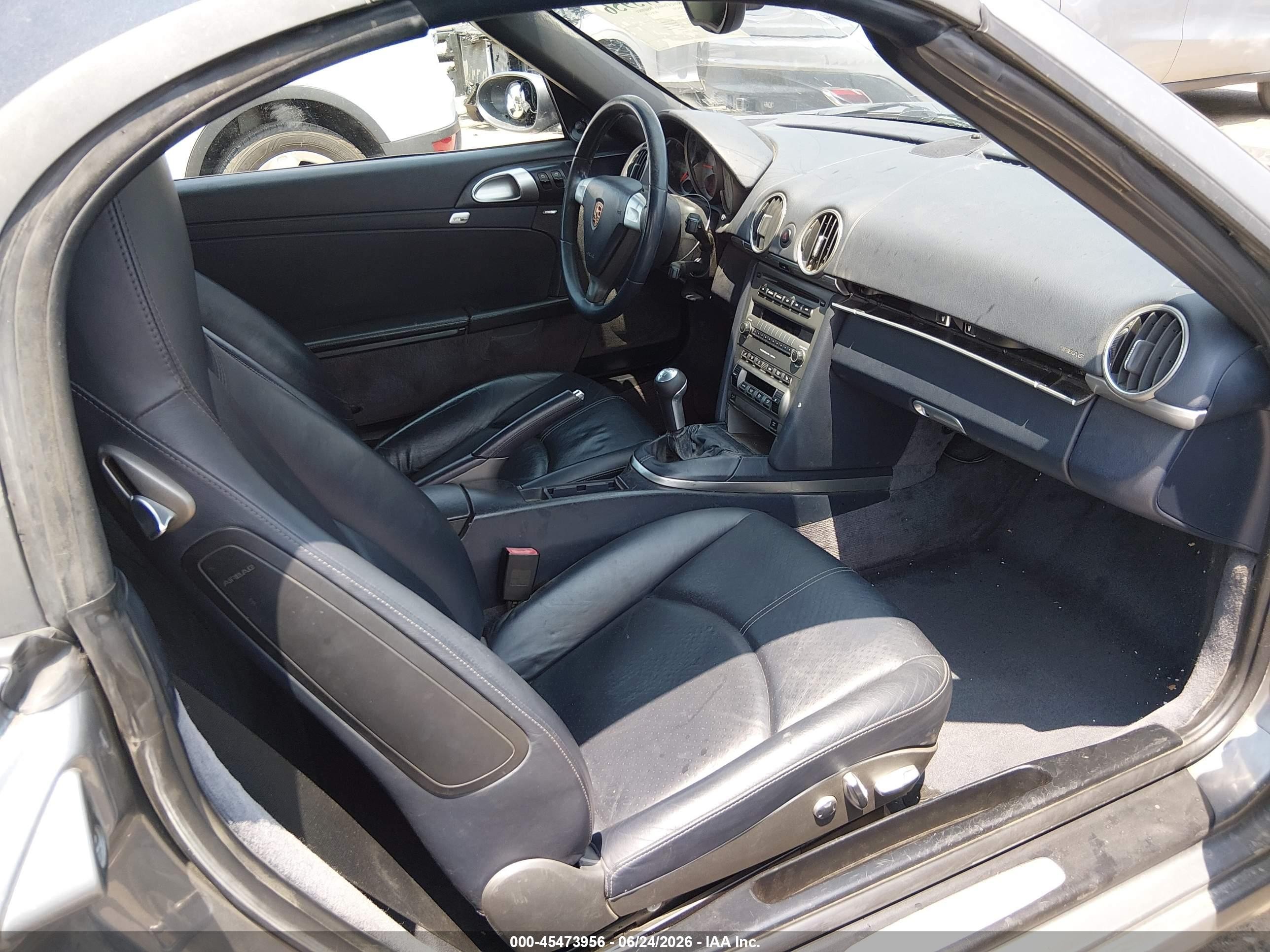 2005 Porsche Boxster S Серебряный vin: WP0CB29845U731512