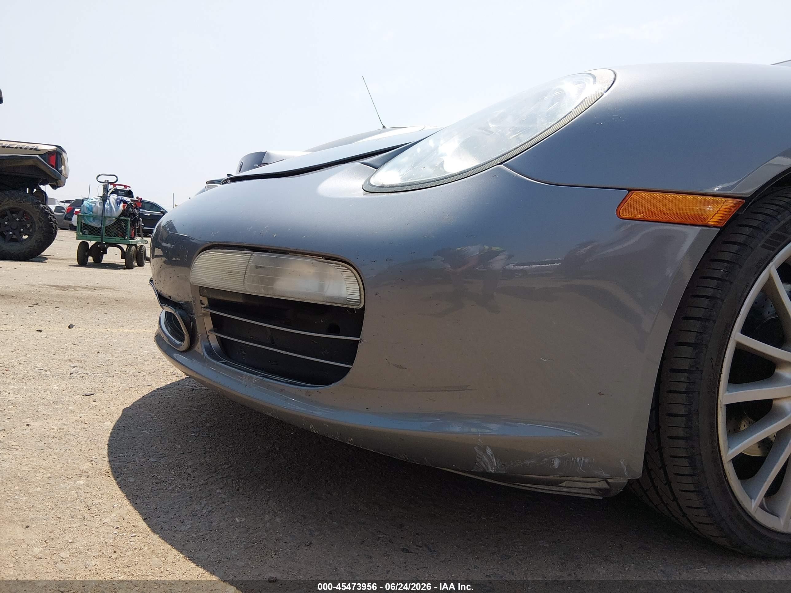 2005 Porsche Boxster S Серебряный vin: WP0CB29845U731512