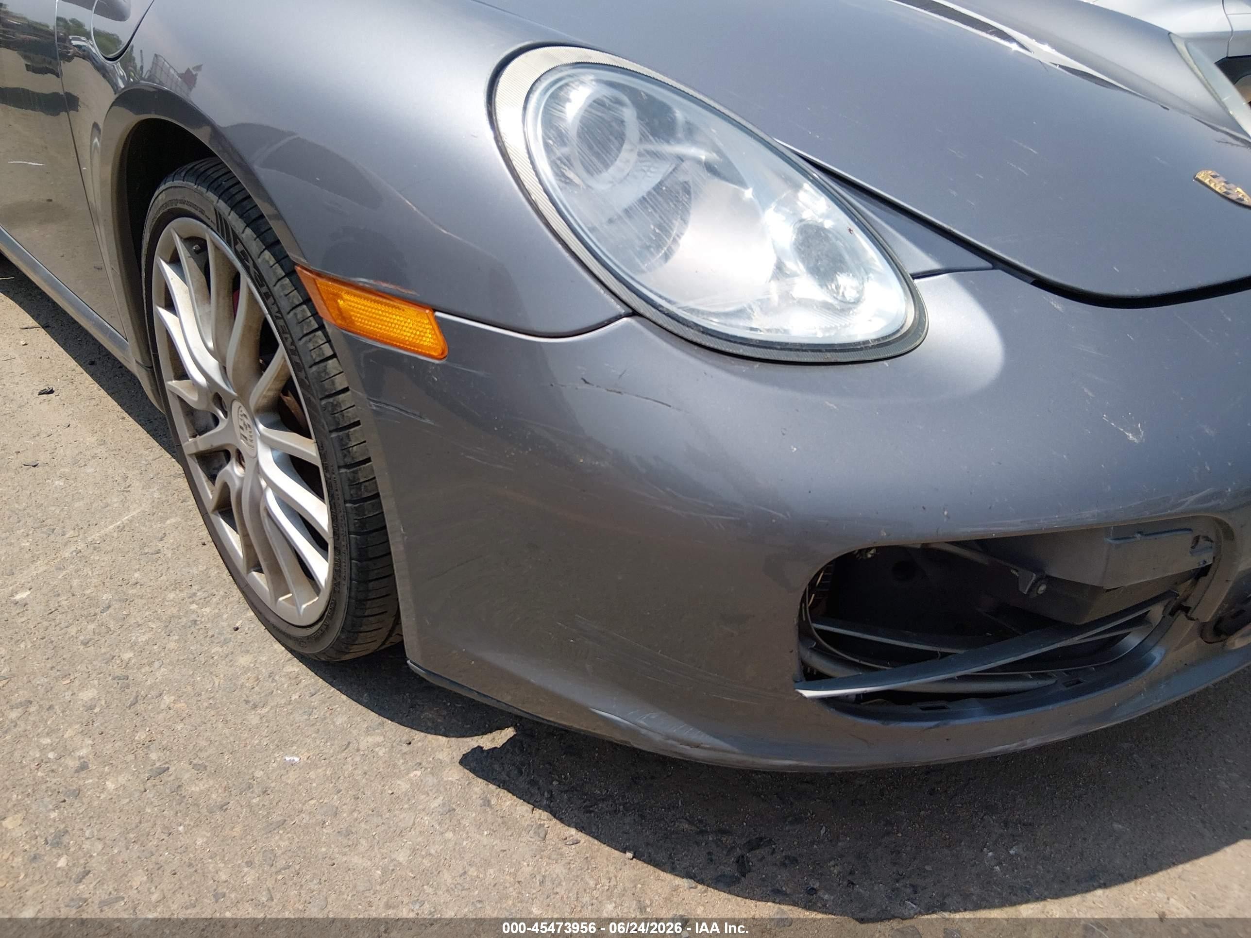 2005 Porsche Boxster S Серебряный vin: WP0CB29845U731512