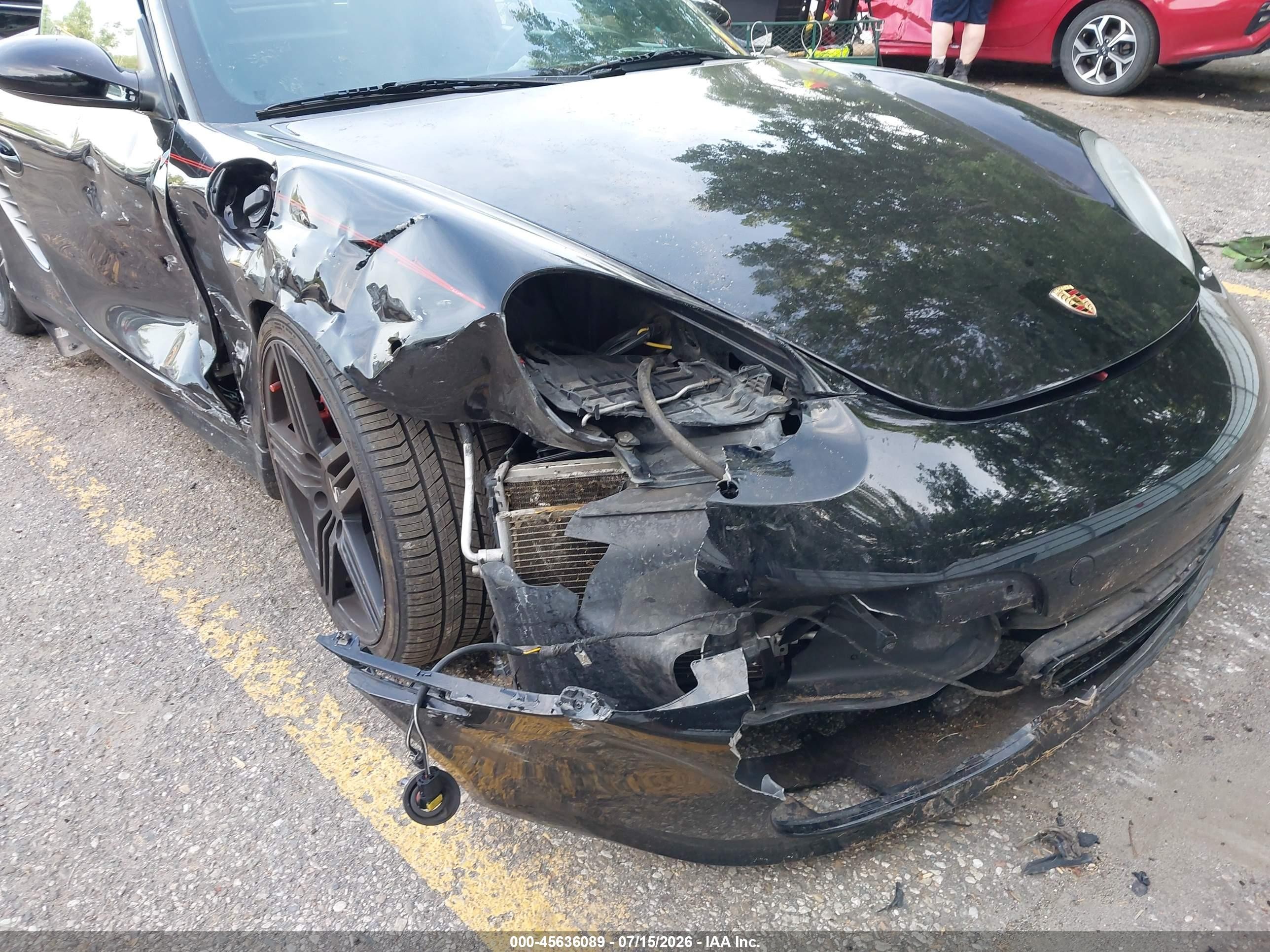 2006 Porsche Boxster S Black vin: WP0CB29846S730230