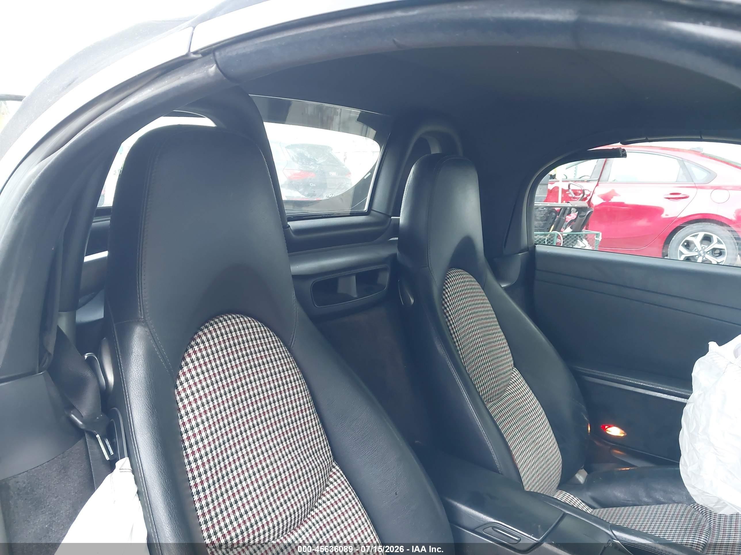 2006 Porsche Boxster S Black vin: WP0CB29846S730230