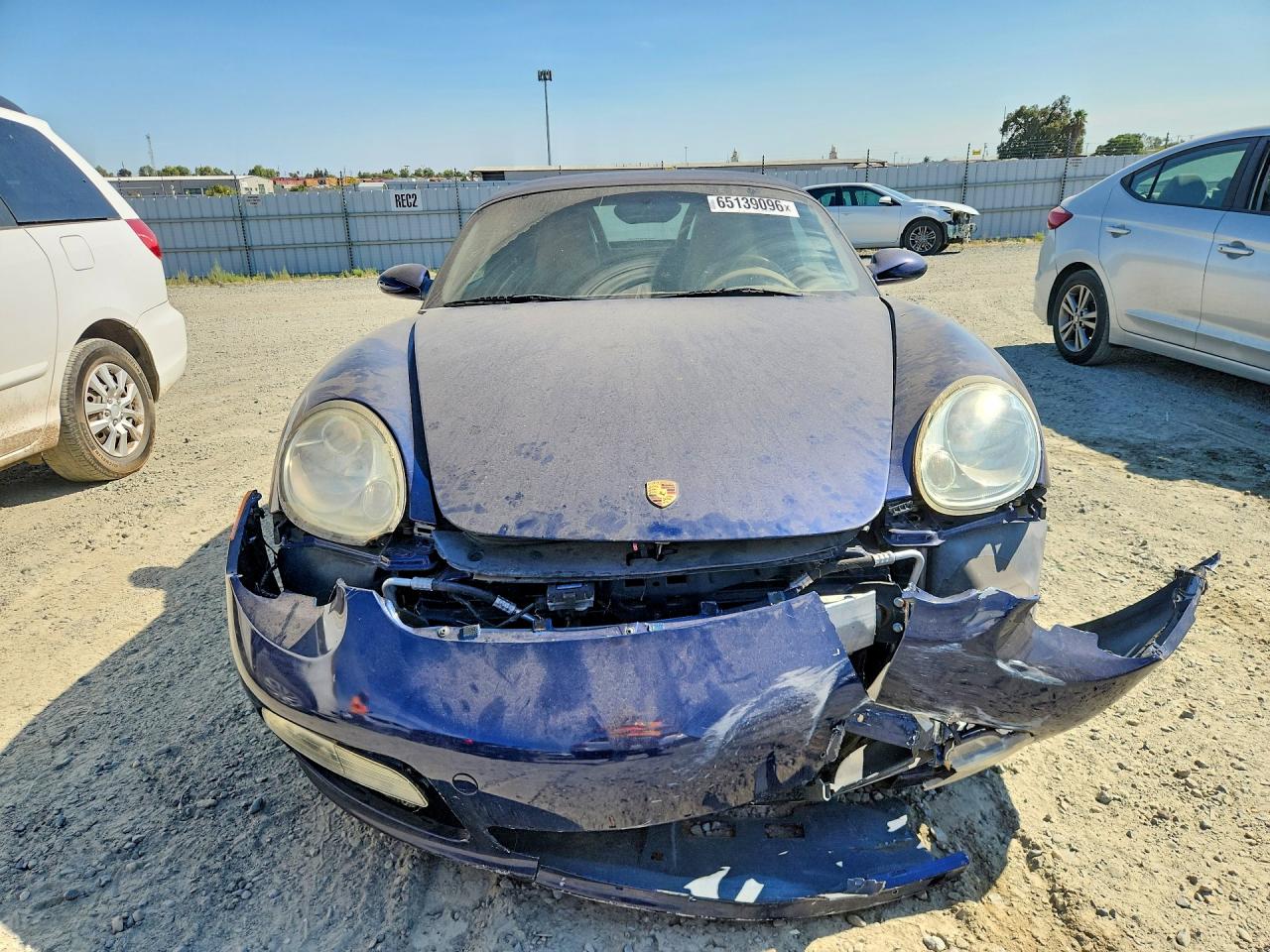 2006 Porsche Boxster S Blue vin: WP0CB29846U730524