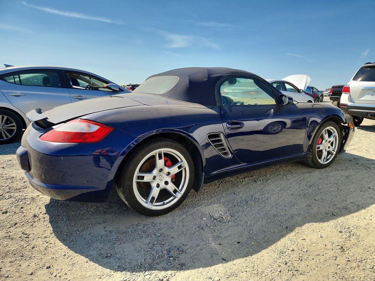 2006 Porsche Boxster S Blue vin: WP0CB29846U730524
