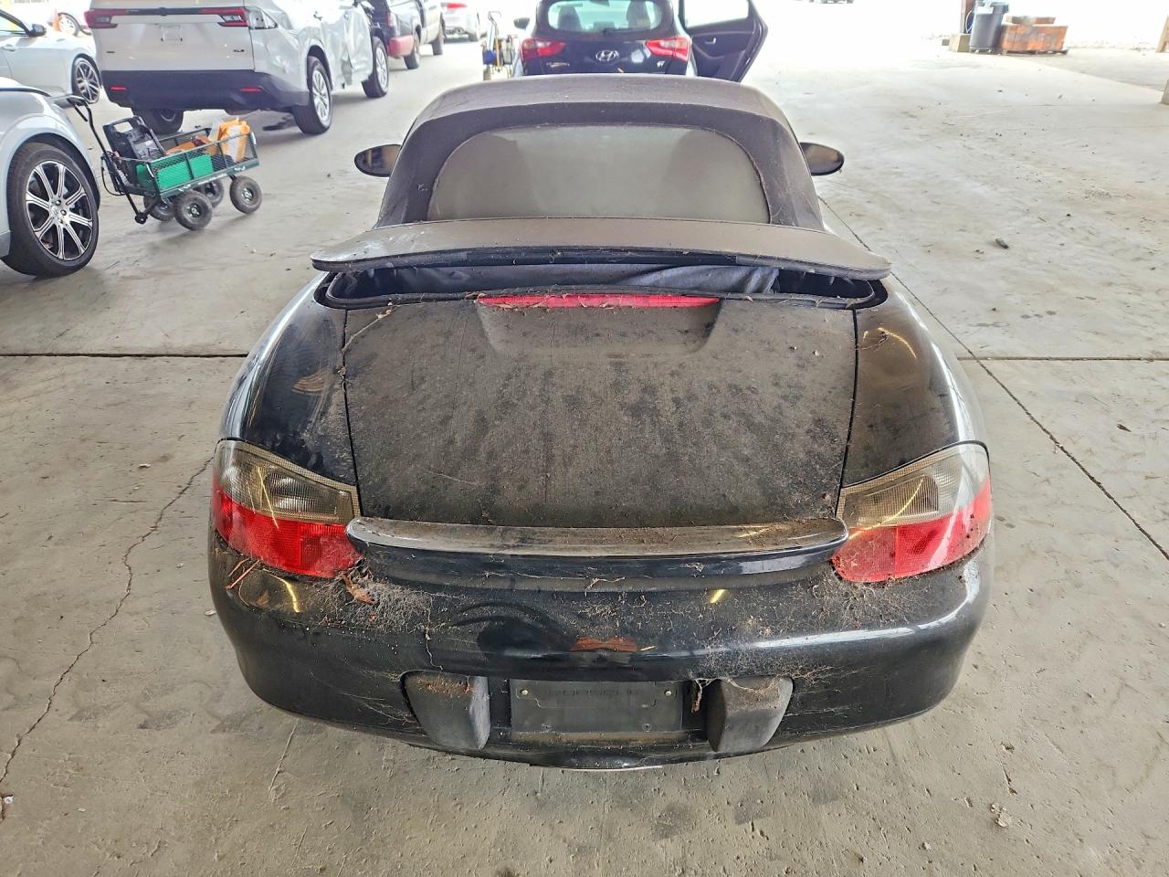 2001 Porsche Boxster S Black vin: WP0CB29851U665014