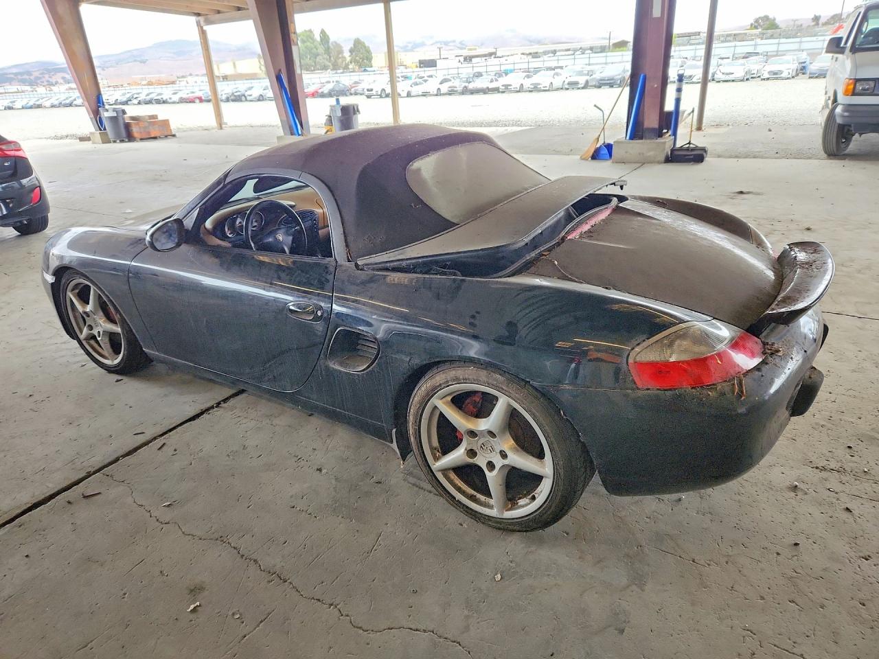 2001 Porsche Boxster S Black vin: WP0CB29851U665014