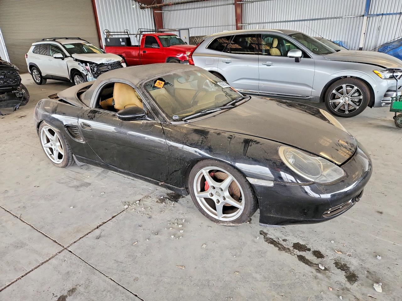 2001 Porsche Boxster S Black vin: WP0CB29851U665014