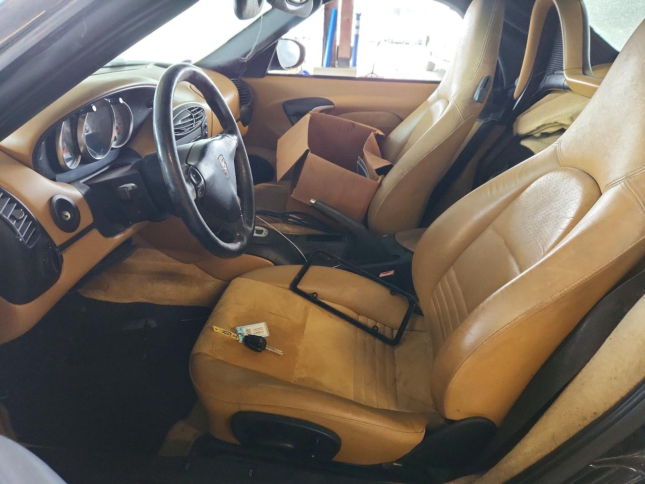 2001 Porsche Boxster S Black vin: WP0CB29851U665014