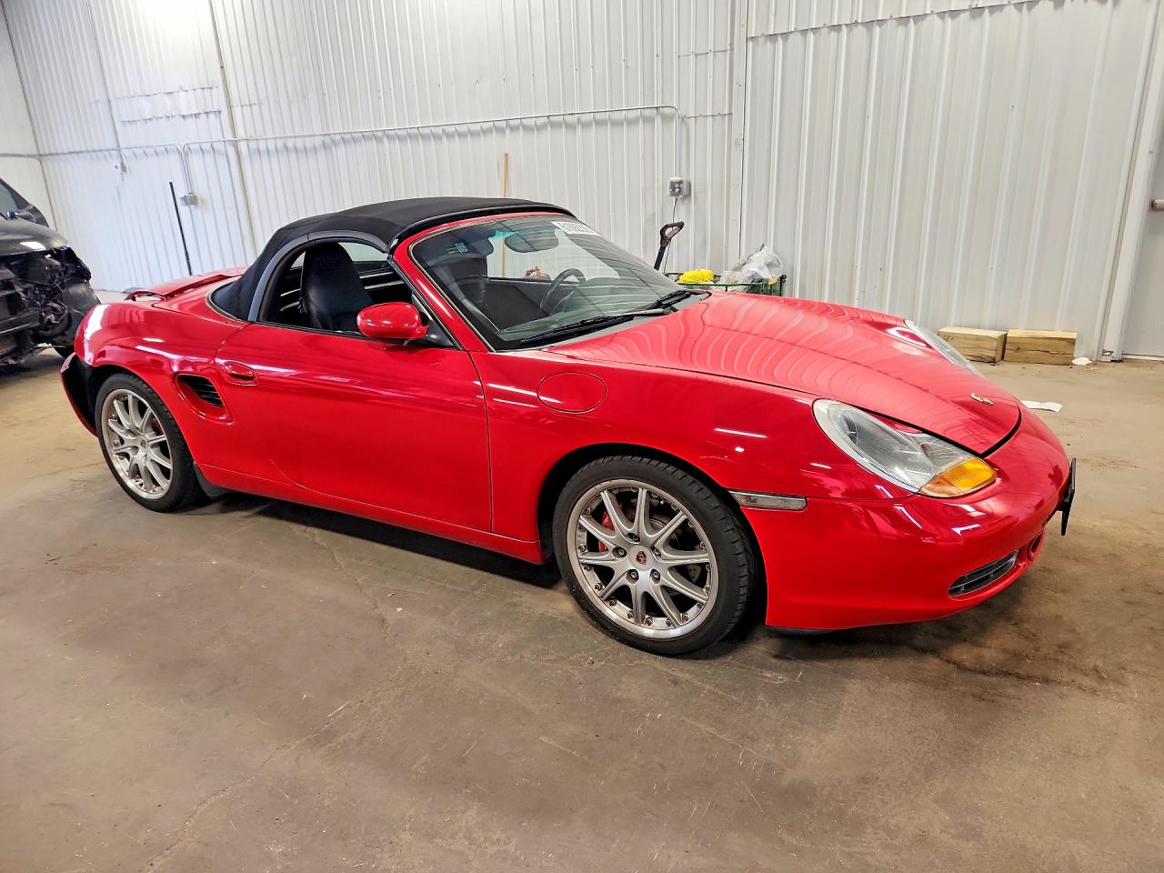 2002 Porsche Boxster S Red vin: WP0CB29852U660428