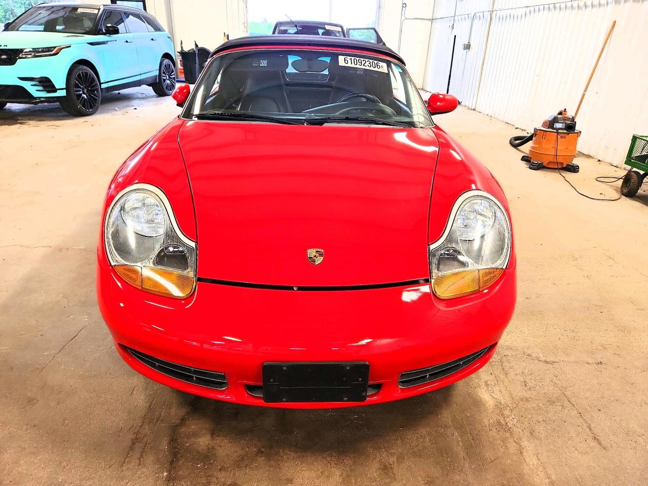 2002 Porsche Boxster S Red vin: WP0CB29852U660428