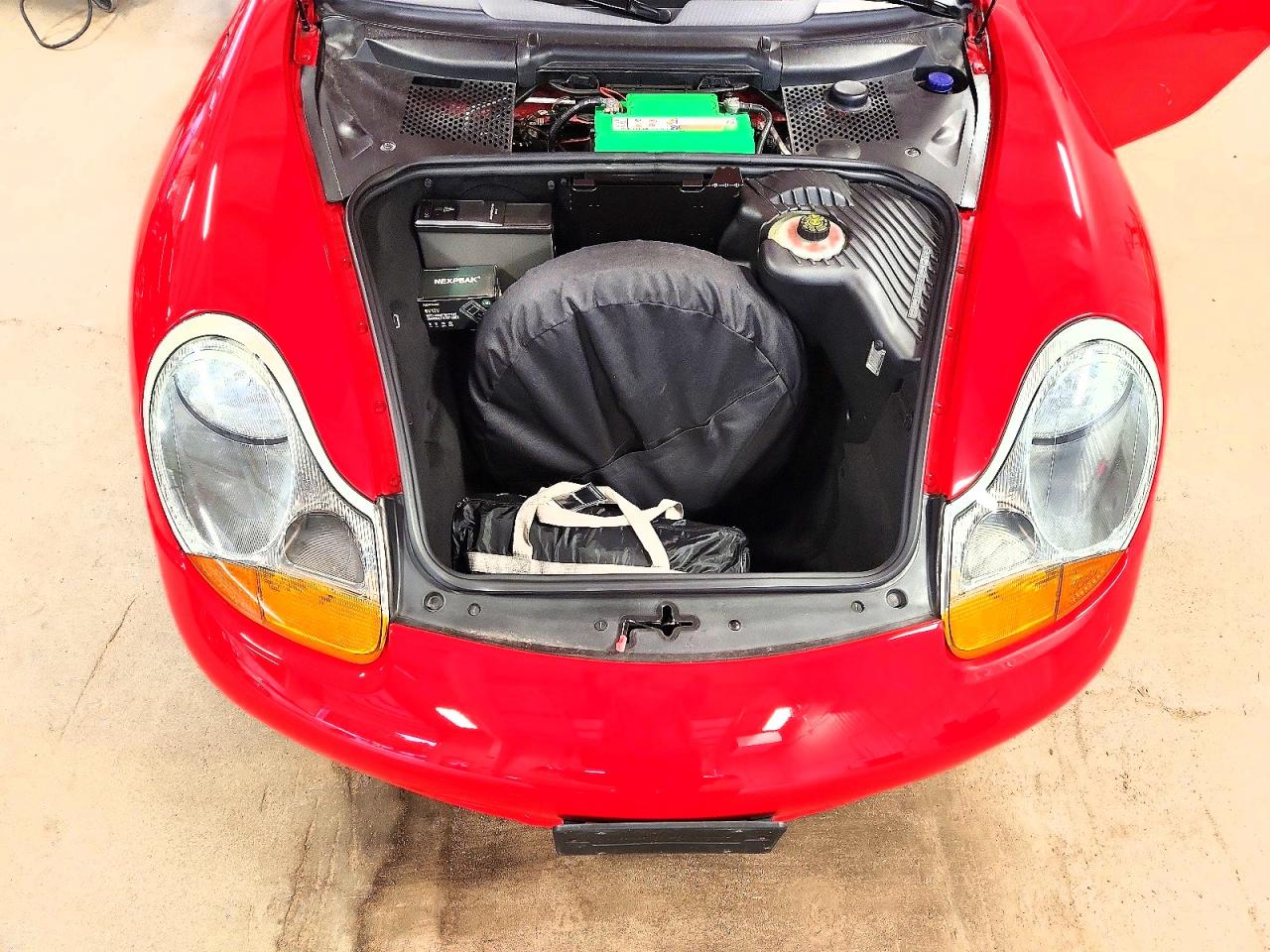 2002 Porsche Boxster S Red vin: WP0CB29852U660428