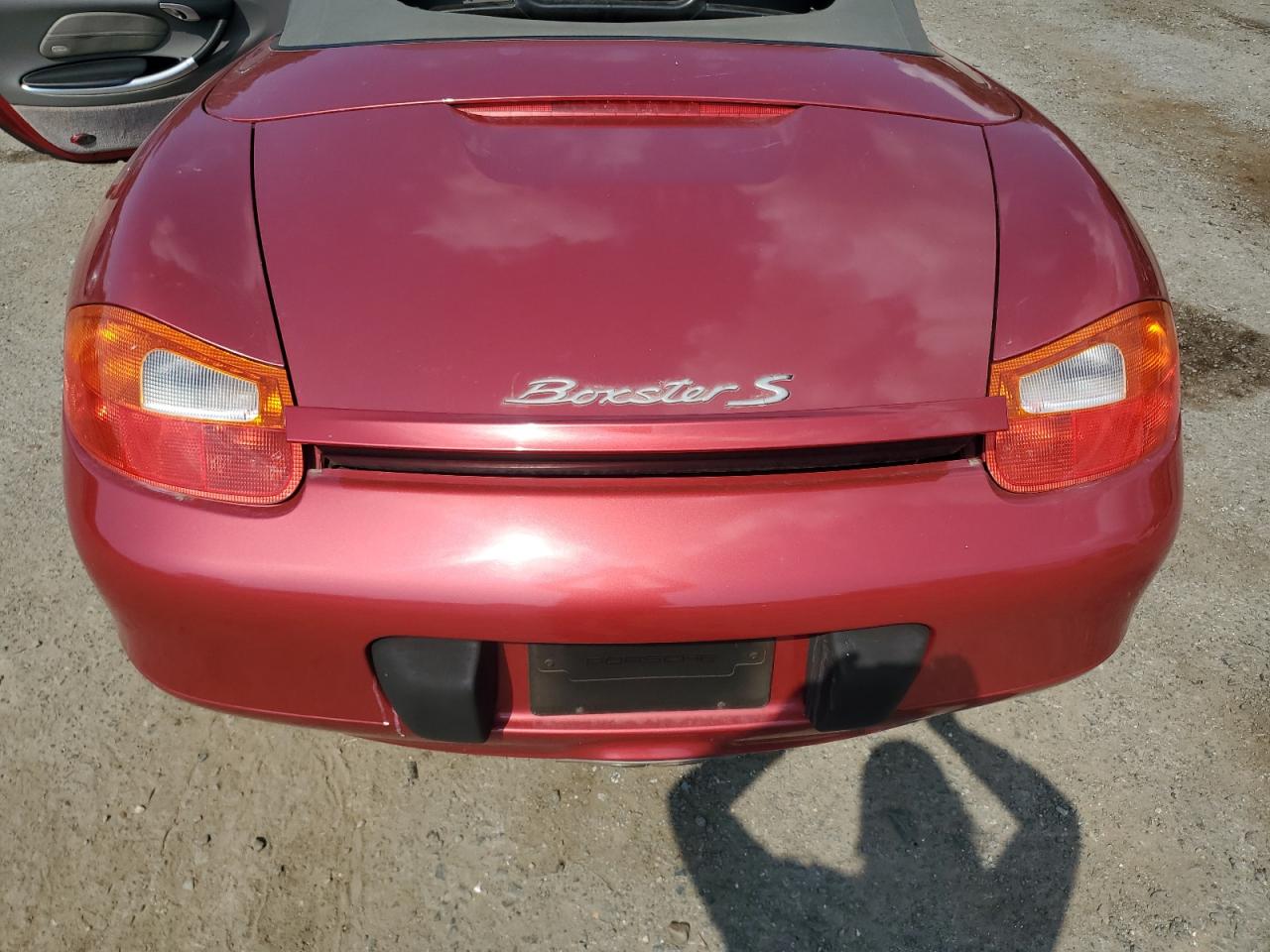 2002 Porsche Boxster S Red vin: WP0CB29852U661028