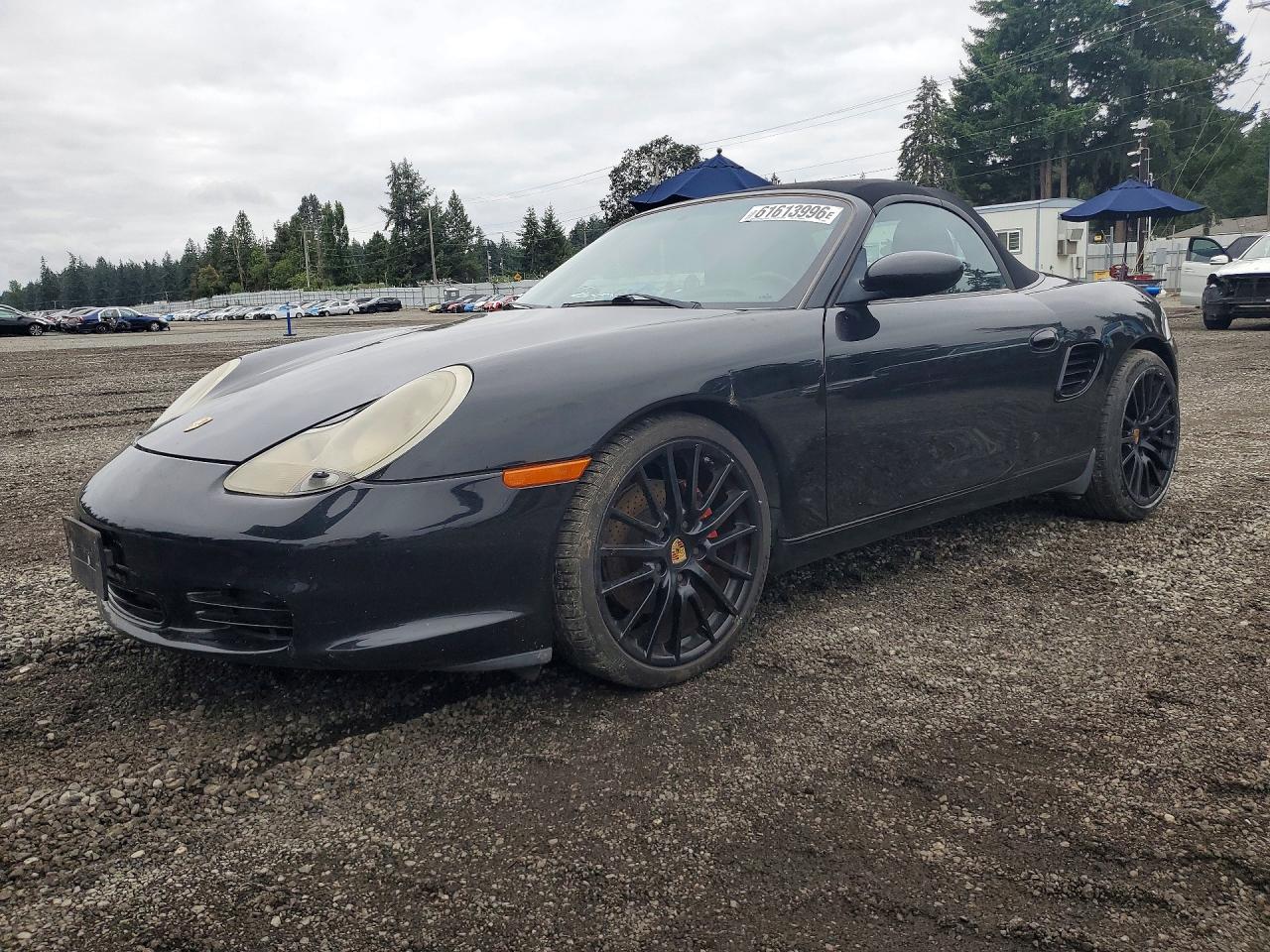 2003 Porsche Boxster S Black vin: WP0CB29853U660625