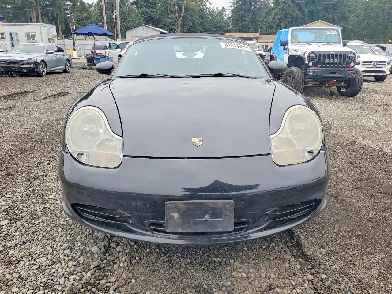 2003 Porsche Boxster S Black vin: WP0CB29853U660625