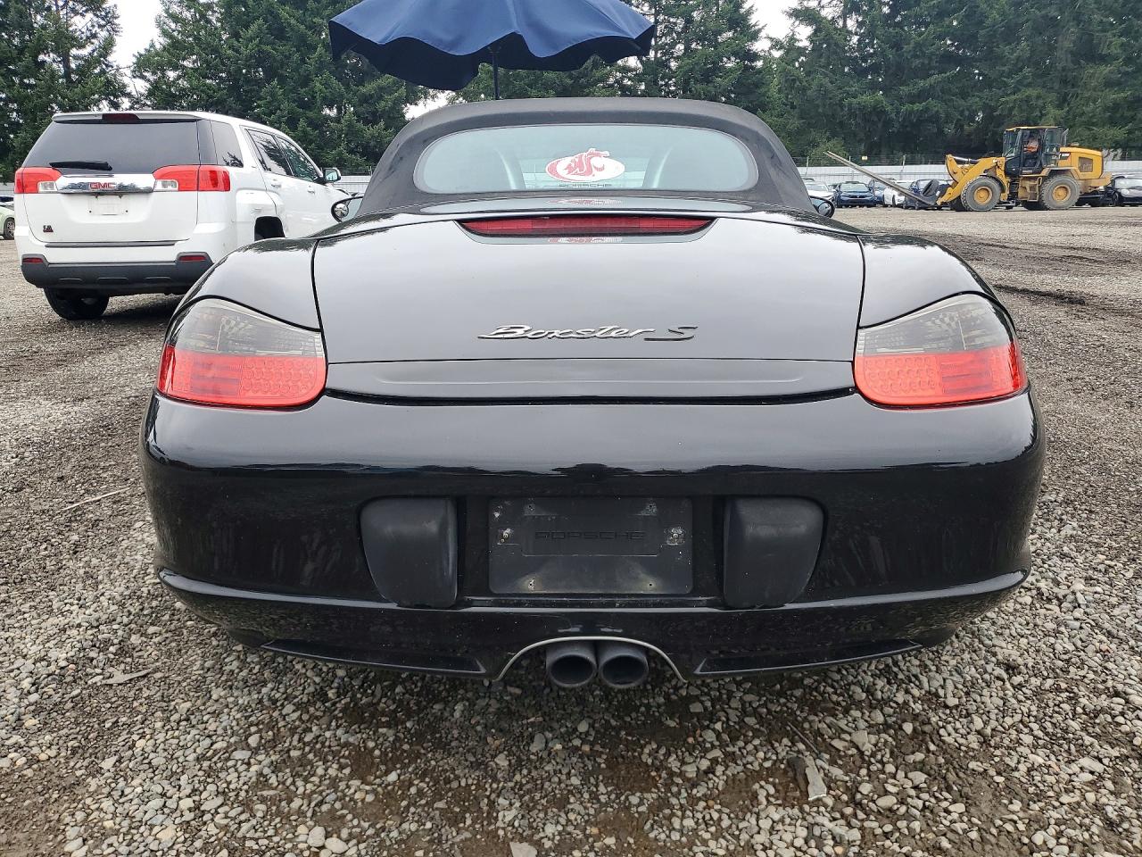 2003 Porsche Boxster S Black vin: WP0CB29853U660625