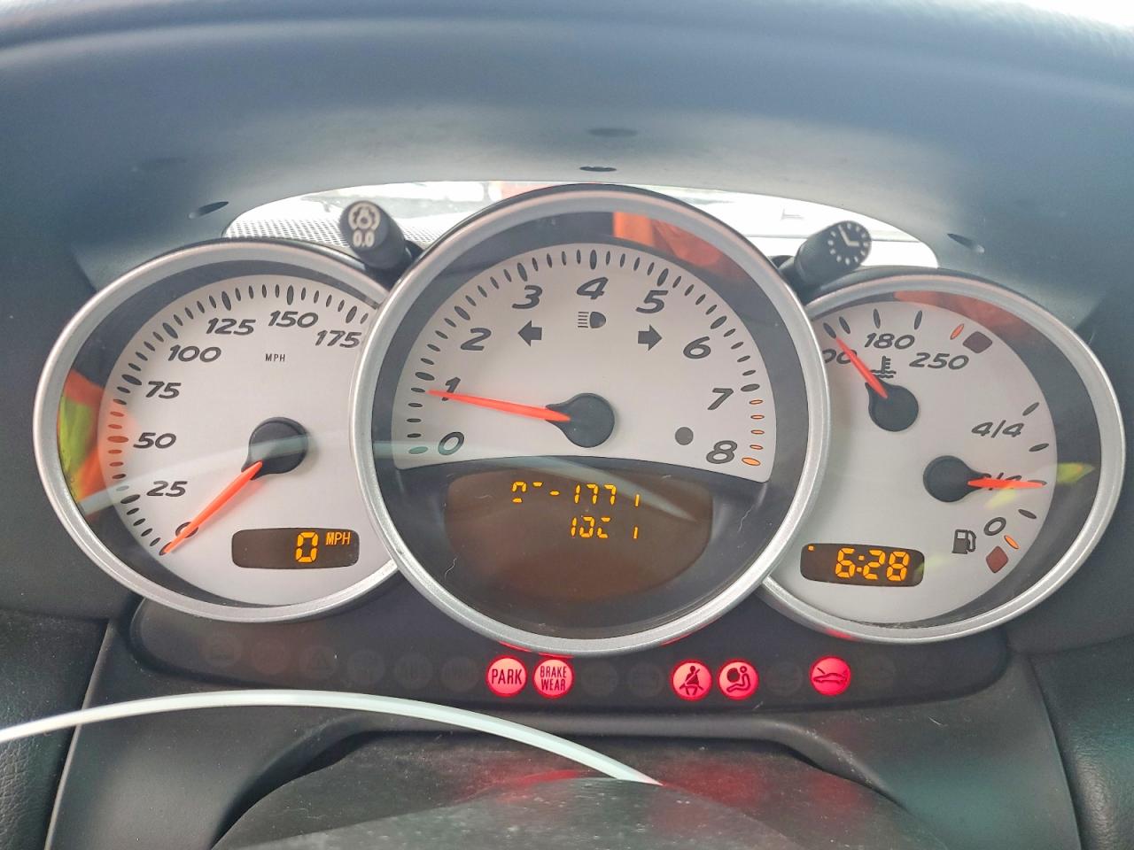 2003 Porsche Boxster S Black vin: WP0CB29853U660625