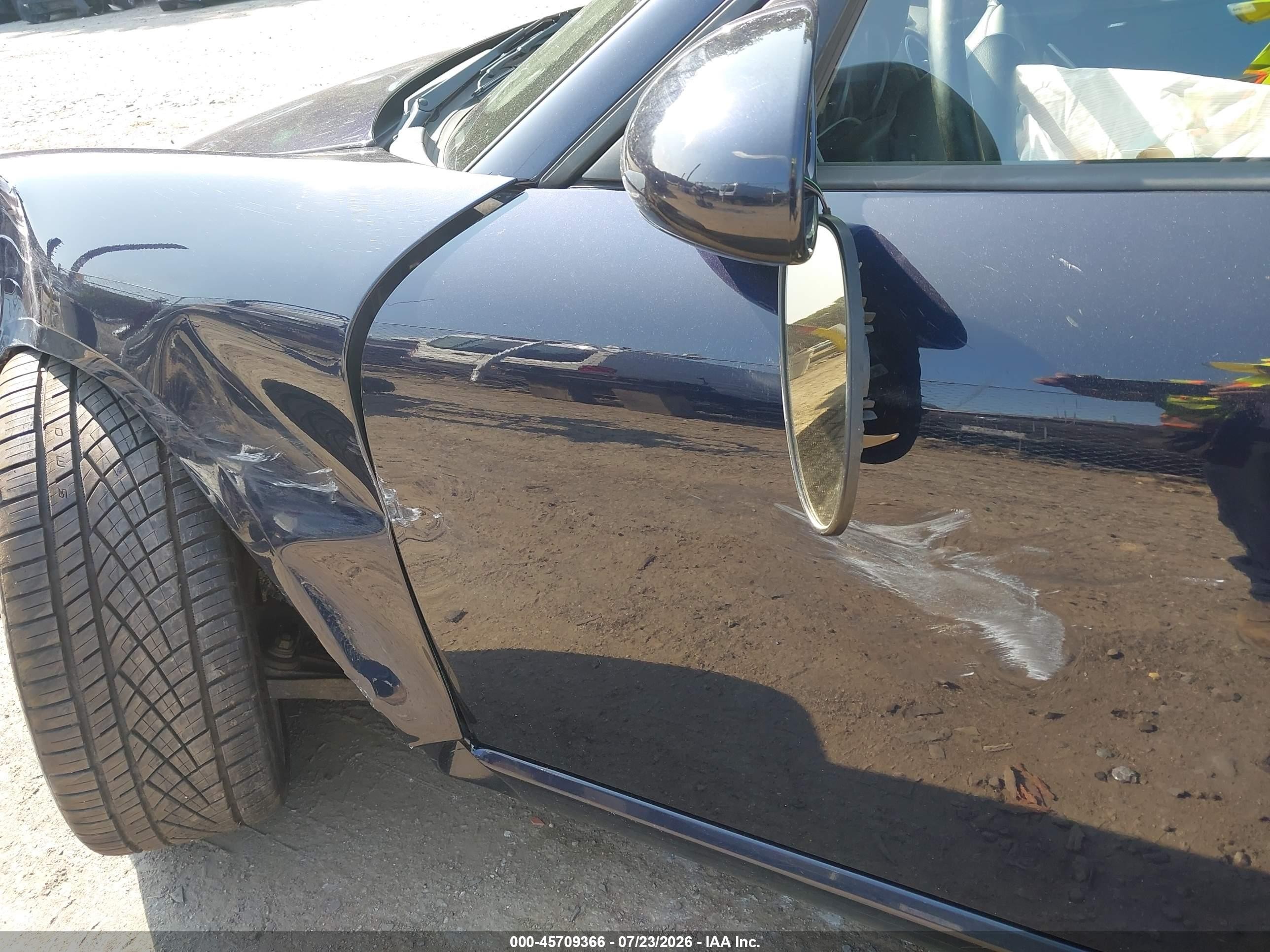 2005 Porsche Boxster S Синий vin: WP0CB29855U731969