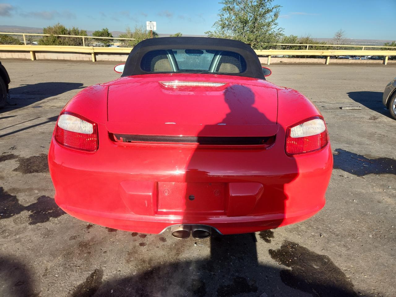 2006 Porsche Boxster S Красный vin: WP0CB29856U730483