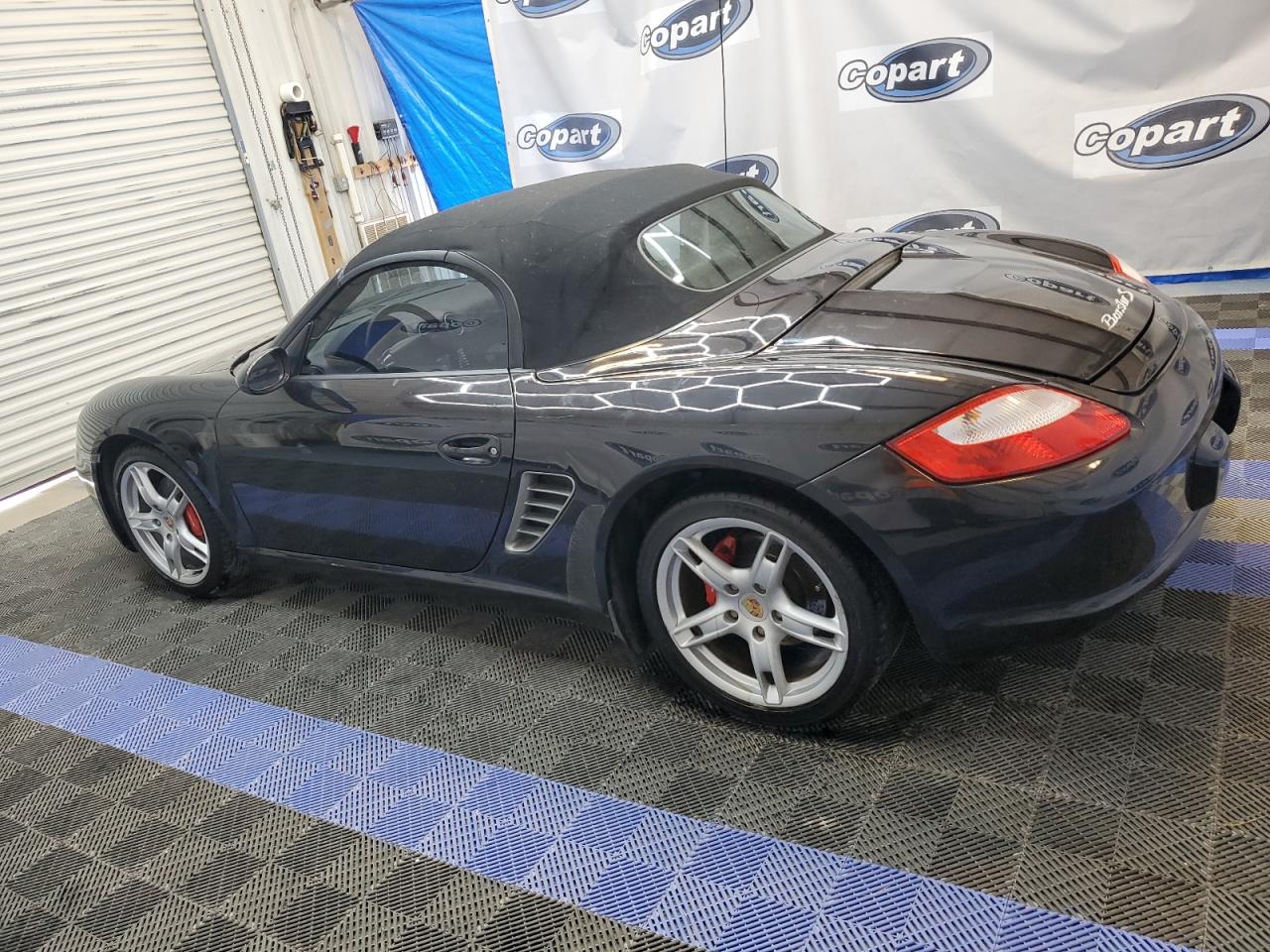 2005 Porsche Boxster S Black vin: WP0CB29865S730356