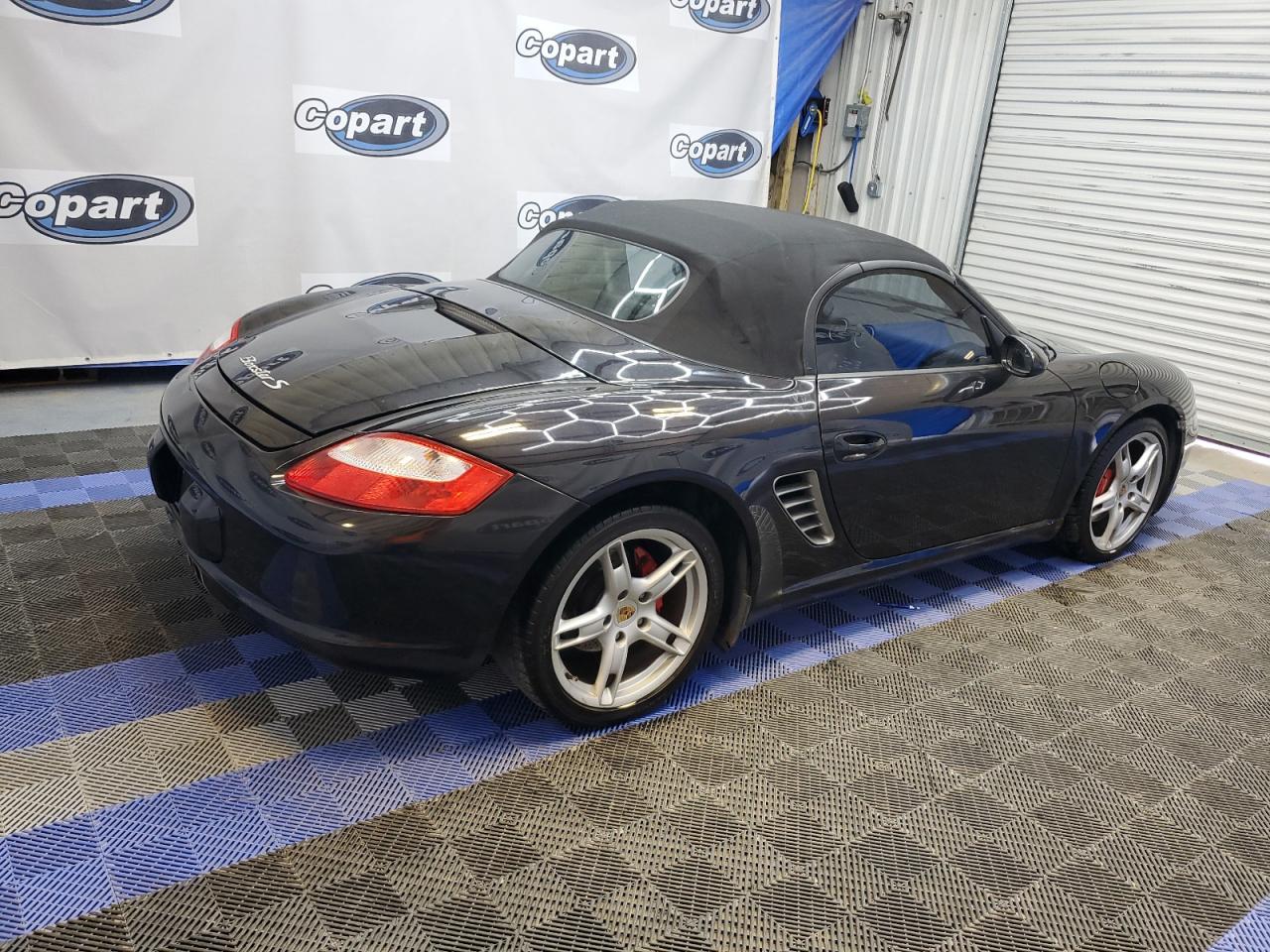 2005 Porsche Boxster S Black vin: WP0CB29865S730356