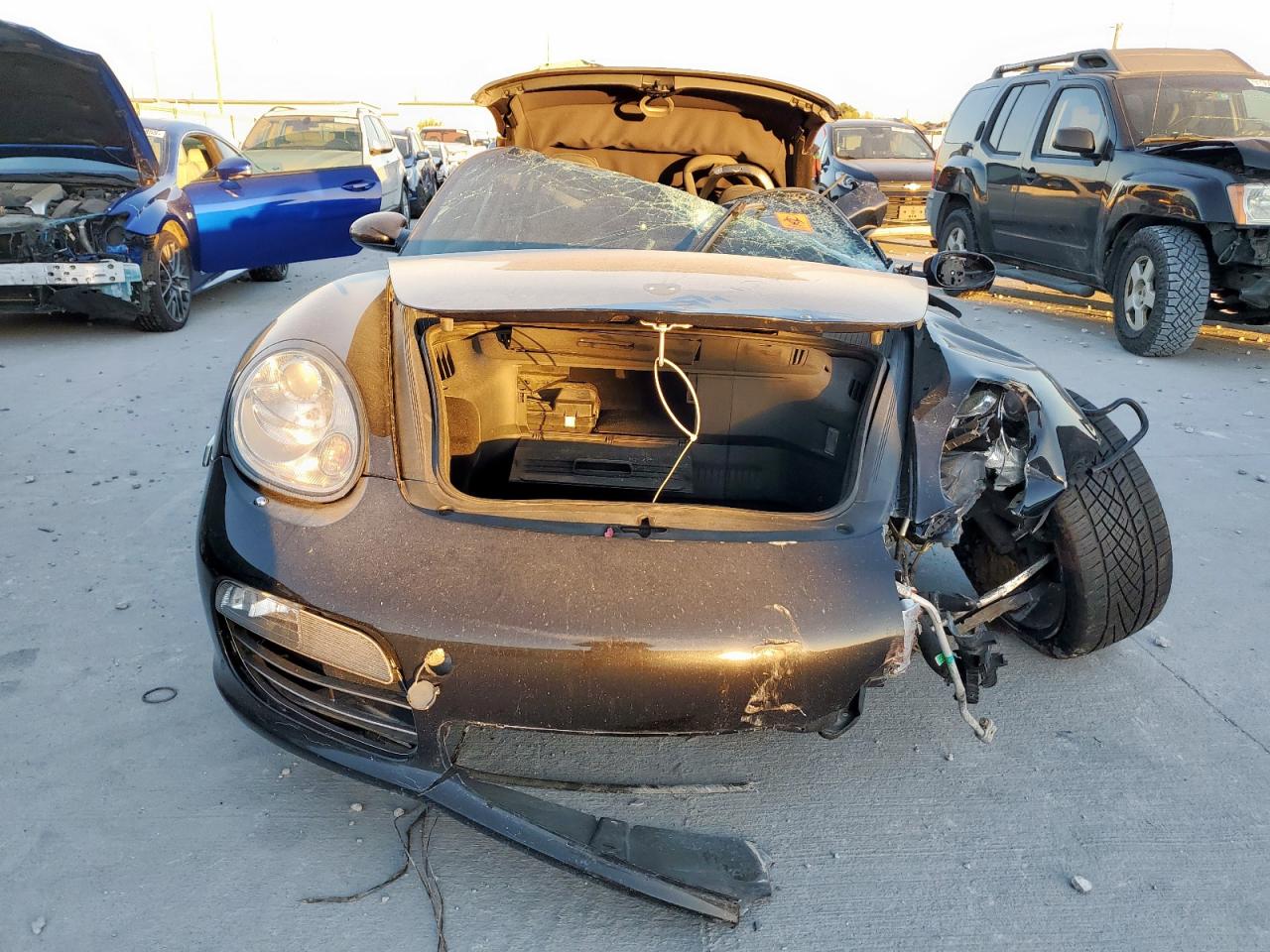 2006 Porsche Boxster S Черный vin: WP0CB29866U730508