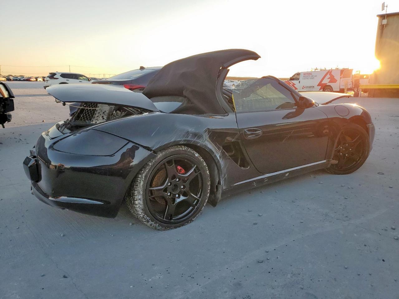 2006 Porsche Boxster S Черный vin: WP0CB29866U730508